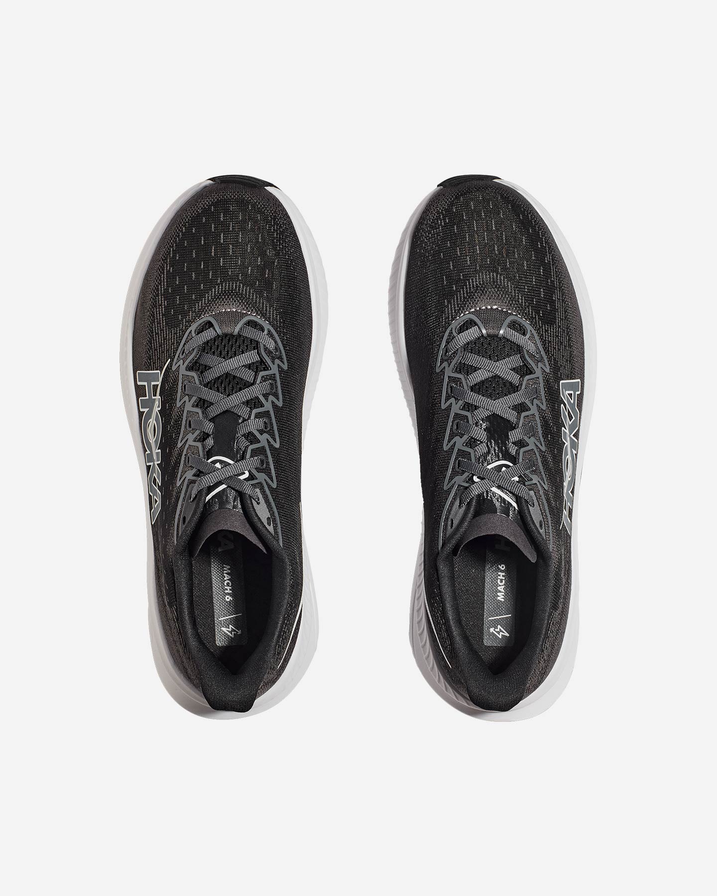 Scarpe running HOKA MACH 6 M - Nero - 2 | Cisalfa Sport