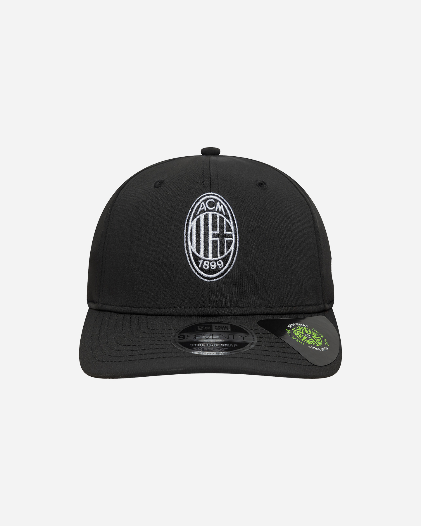 Accessorio calcio ufficiale NEW ERA 9SEVENTY STRETCH SNAP AC MILAN M - Nero - 1 | Cisalfa Sport