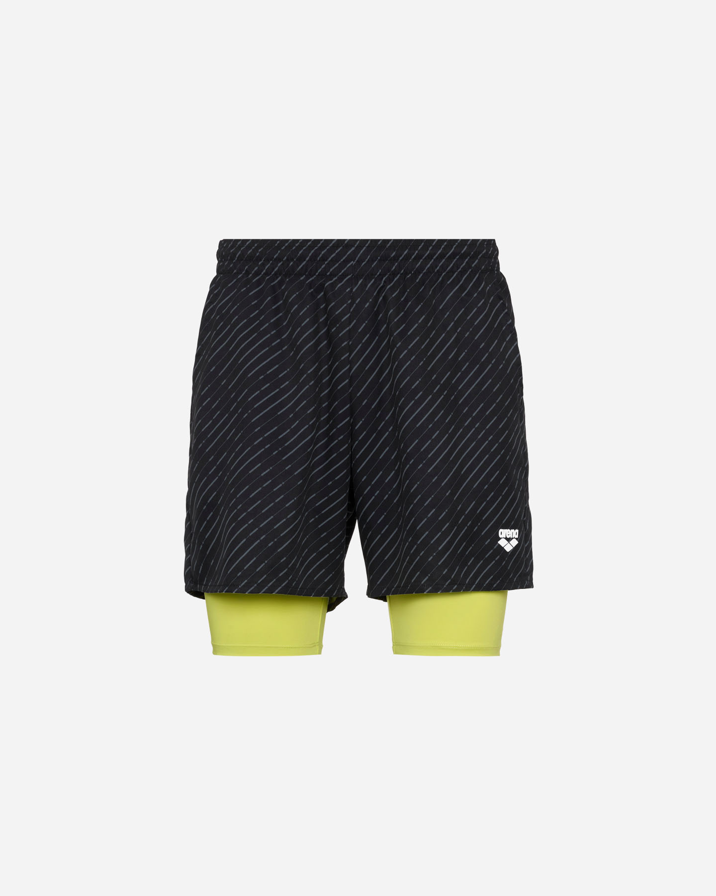 Short running ARENA ATHLETIC RUN M - Nero - 0 | Cisalfa Sport