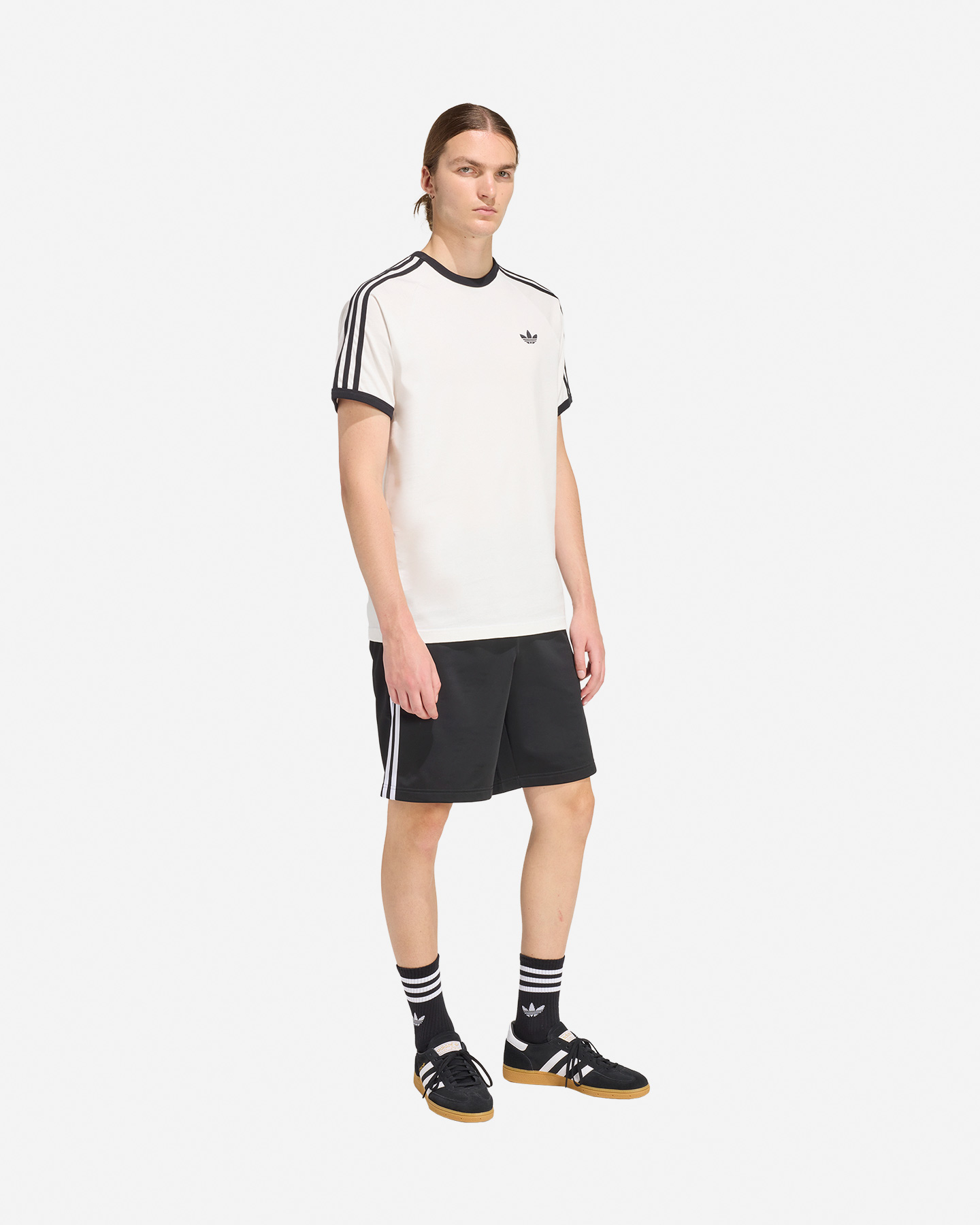 T-shirt ADIDAS ORIGINALS 3STRIPES M - Bianco - 3 | Cisalfa Sport