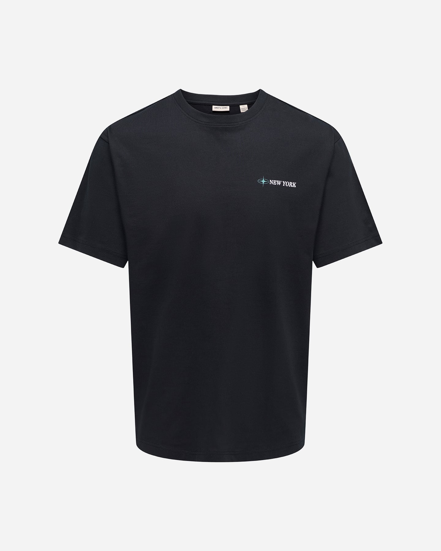 T-shirt ONLY & SONS LIFE NEW YORK M - Blu - 0 | Cisalfa Sport