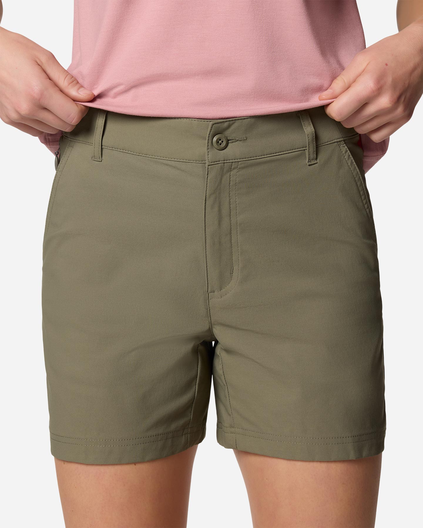 Pantaloncini COLUMBIA LESLIE FALLS II W - Verde - 4 | Cisalfa Sport