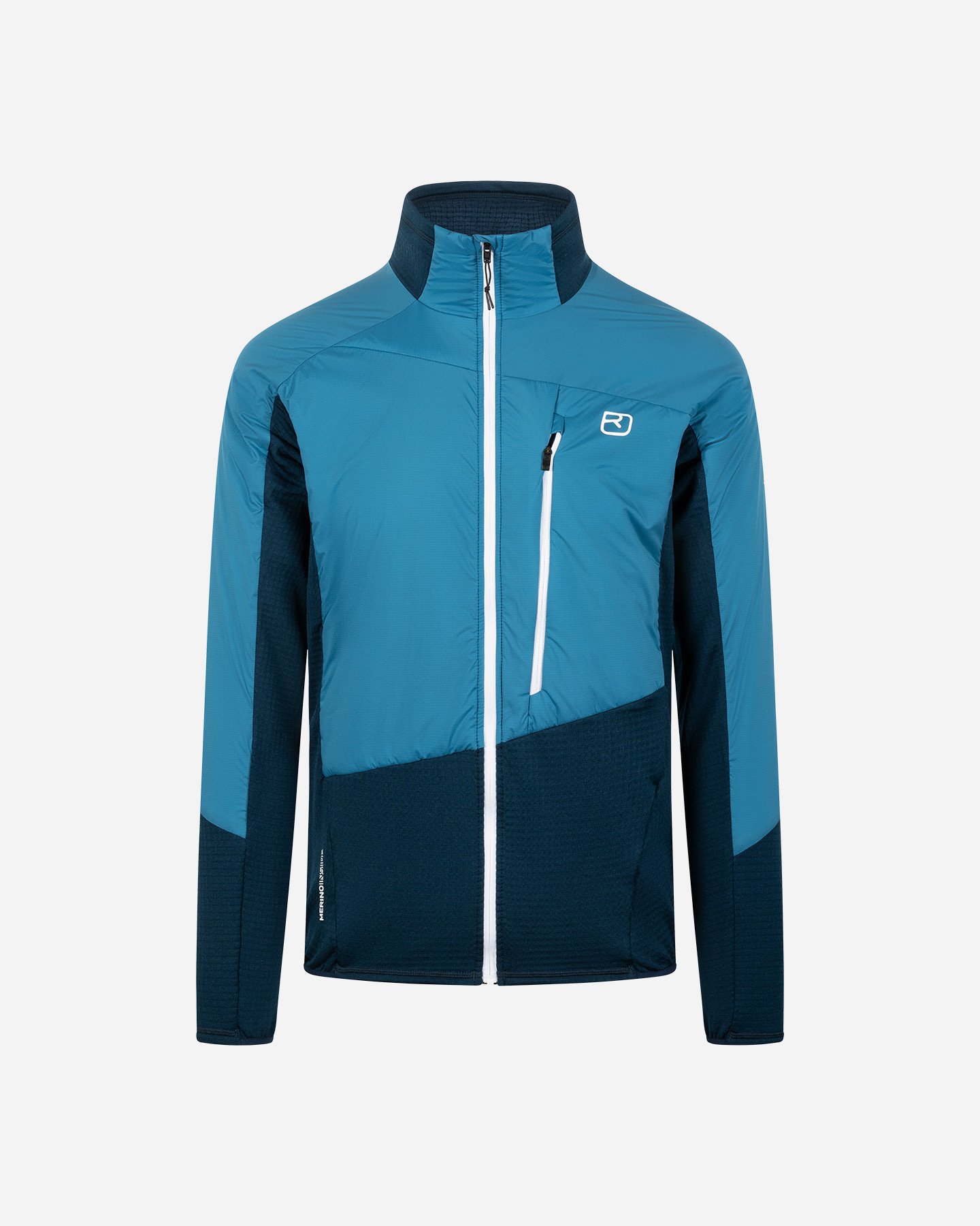 Pile ORTOVOX WESTALPEN SWISSWOOL HYBRID M - Blu - 0 | Cisalfa Sport