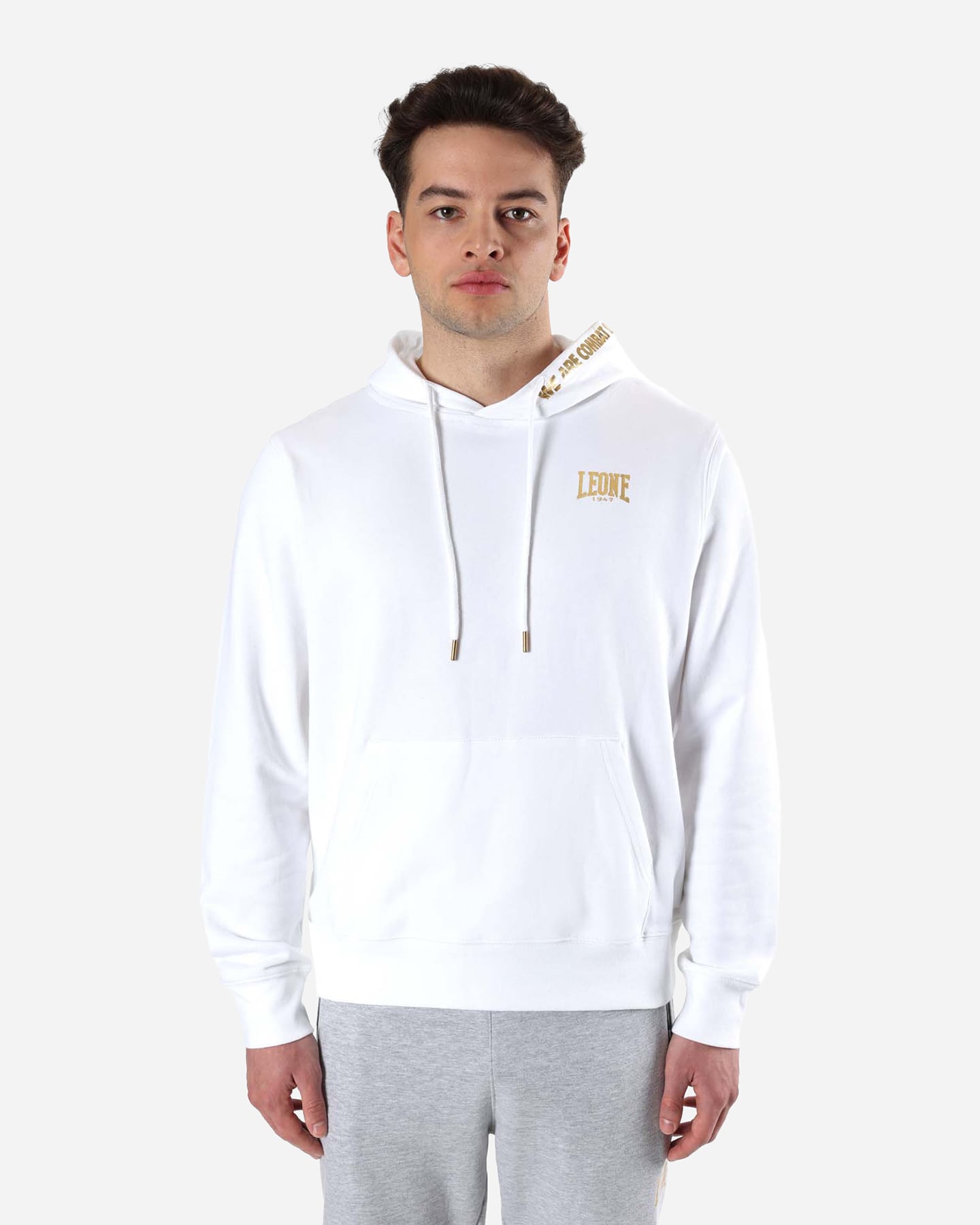 Felpa LEONE BASIC M - Bianco - 0 | Cisalfa Sport