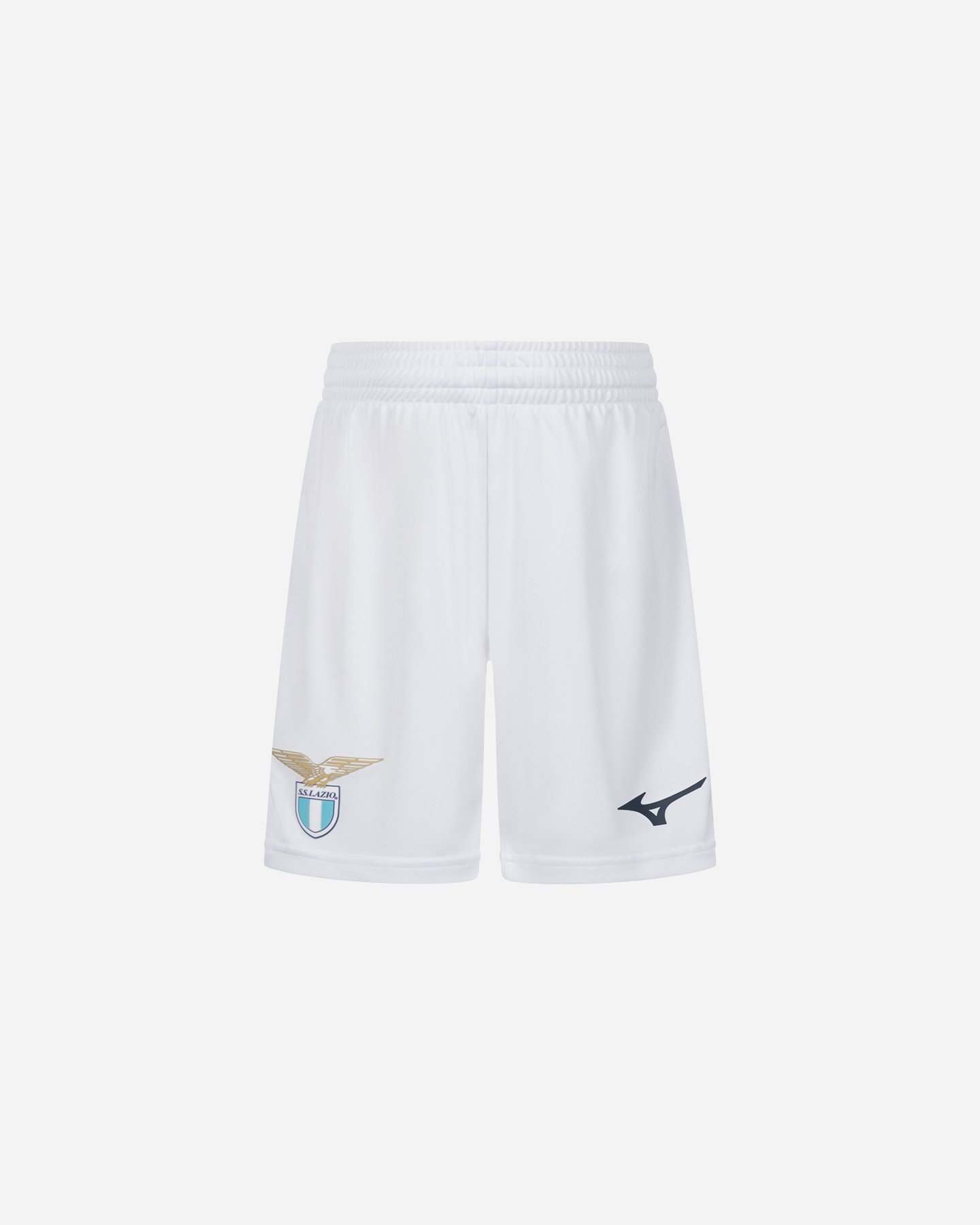 Pantaloncini calcio ufficiali MIZUNO LAZIO HOME 25-26 JR - Bianco - 0 | Cisalfa Sport