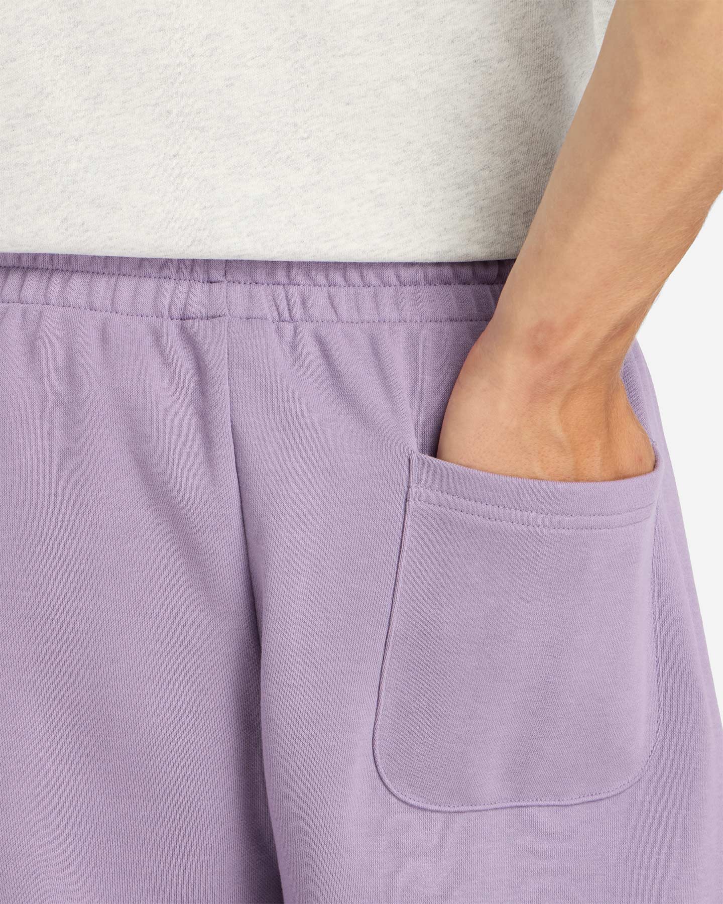 Pantaloncini NEW BALANCE ESSENTIAL SMALL LOGO M - Viola - 5 | Cisalfa Sport