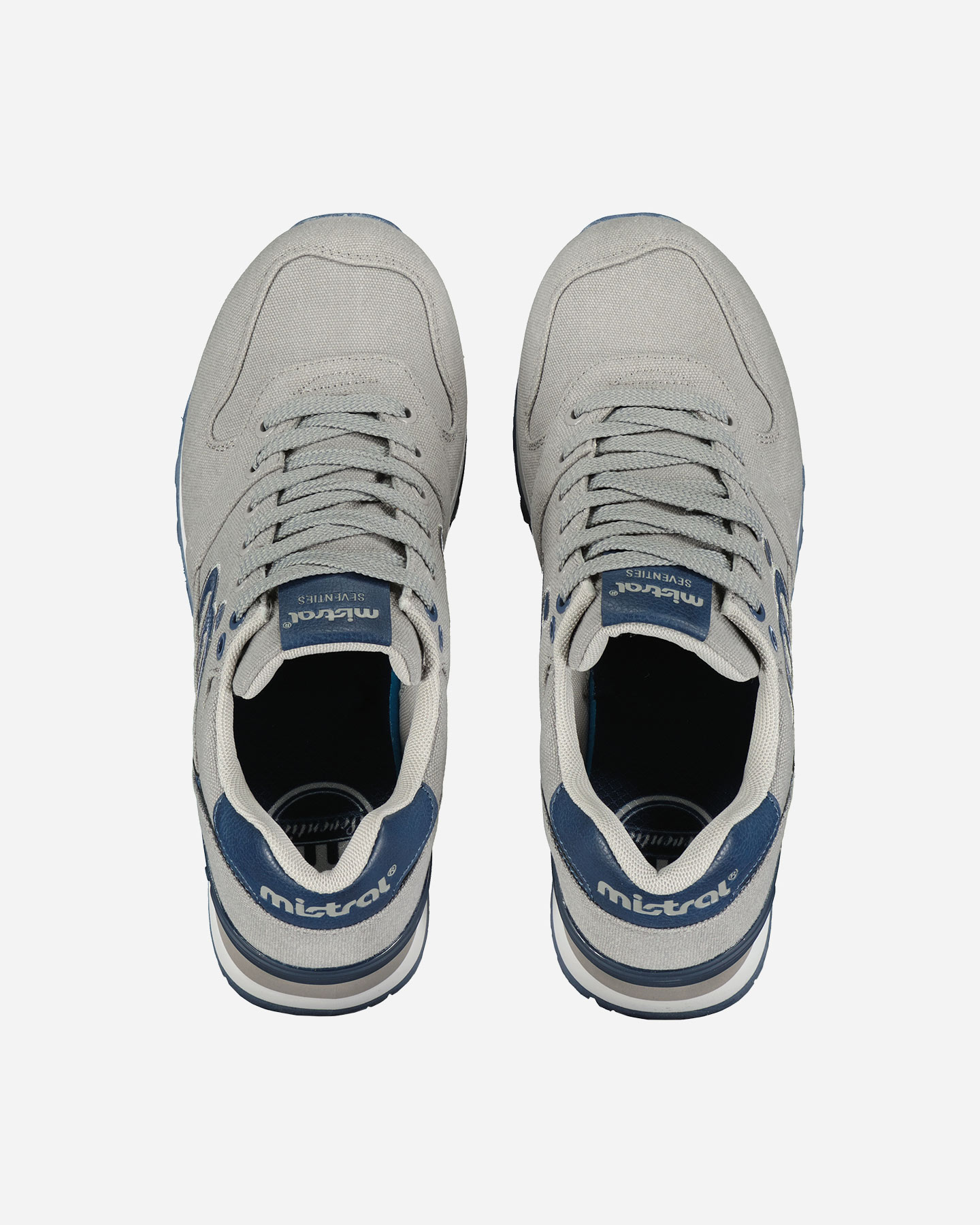 Scarpe sneakers MISTRAL SEVENTIES CANVAS M - Grigio - 3 | Cisalfa Sport