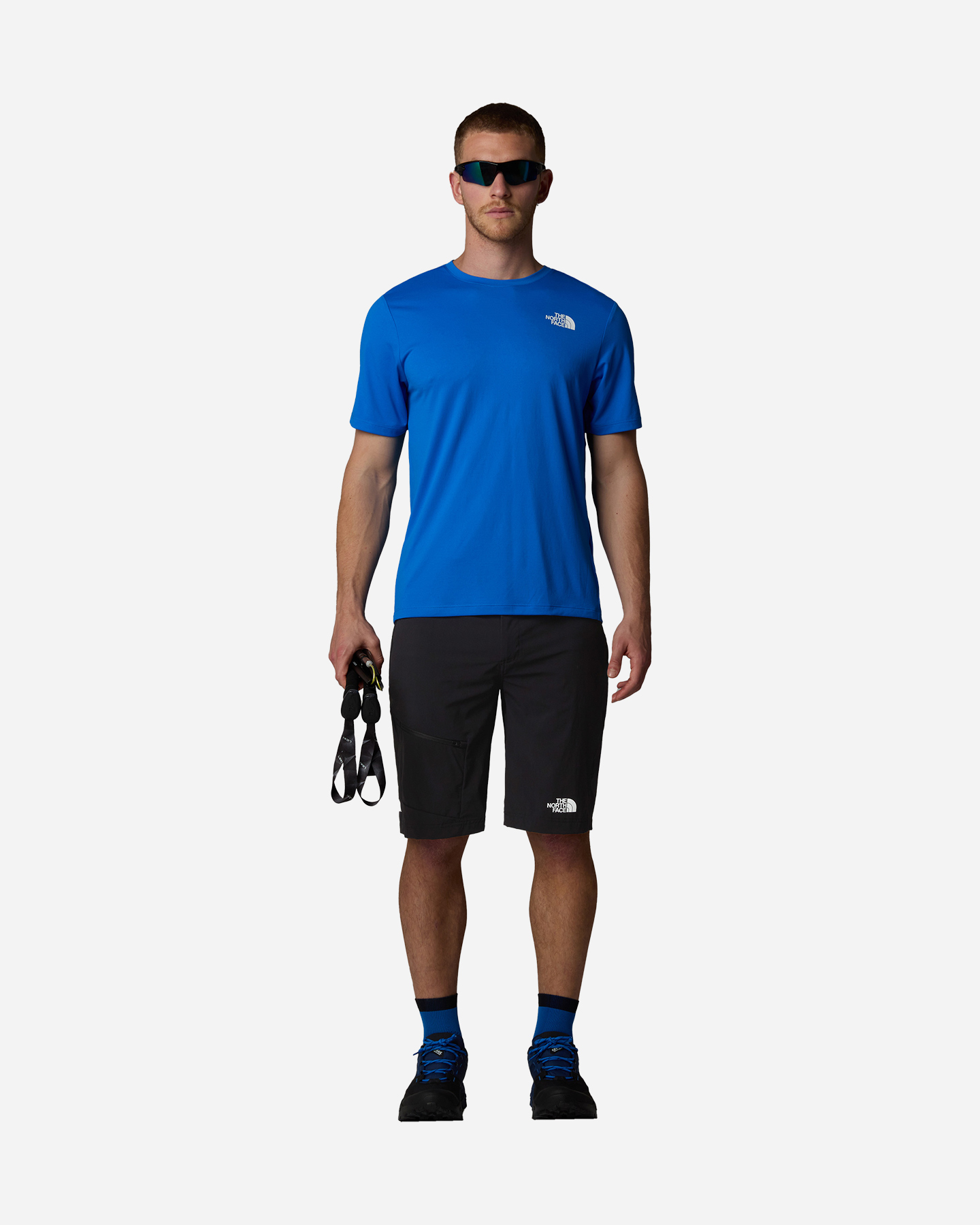 T-shirt THE NORTH FACE 24-7 BOX NSE M - Blu - 4 | Cisalfa Sport