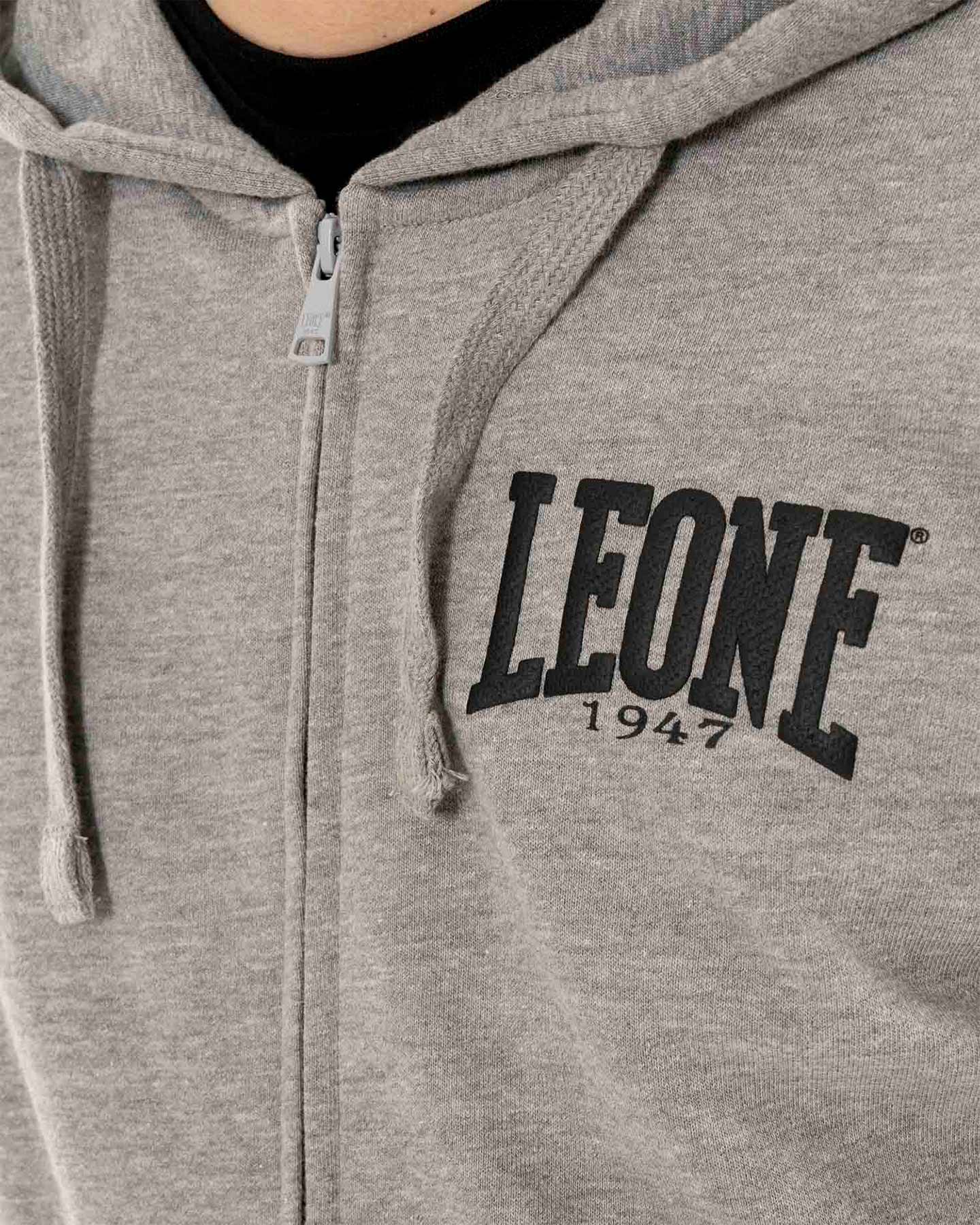Felpa LEONE BASIC M - Grigio - 4 | Cisalfa Sport