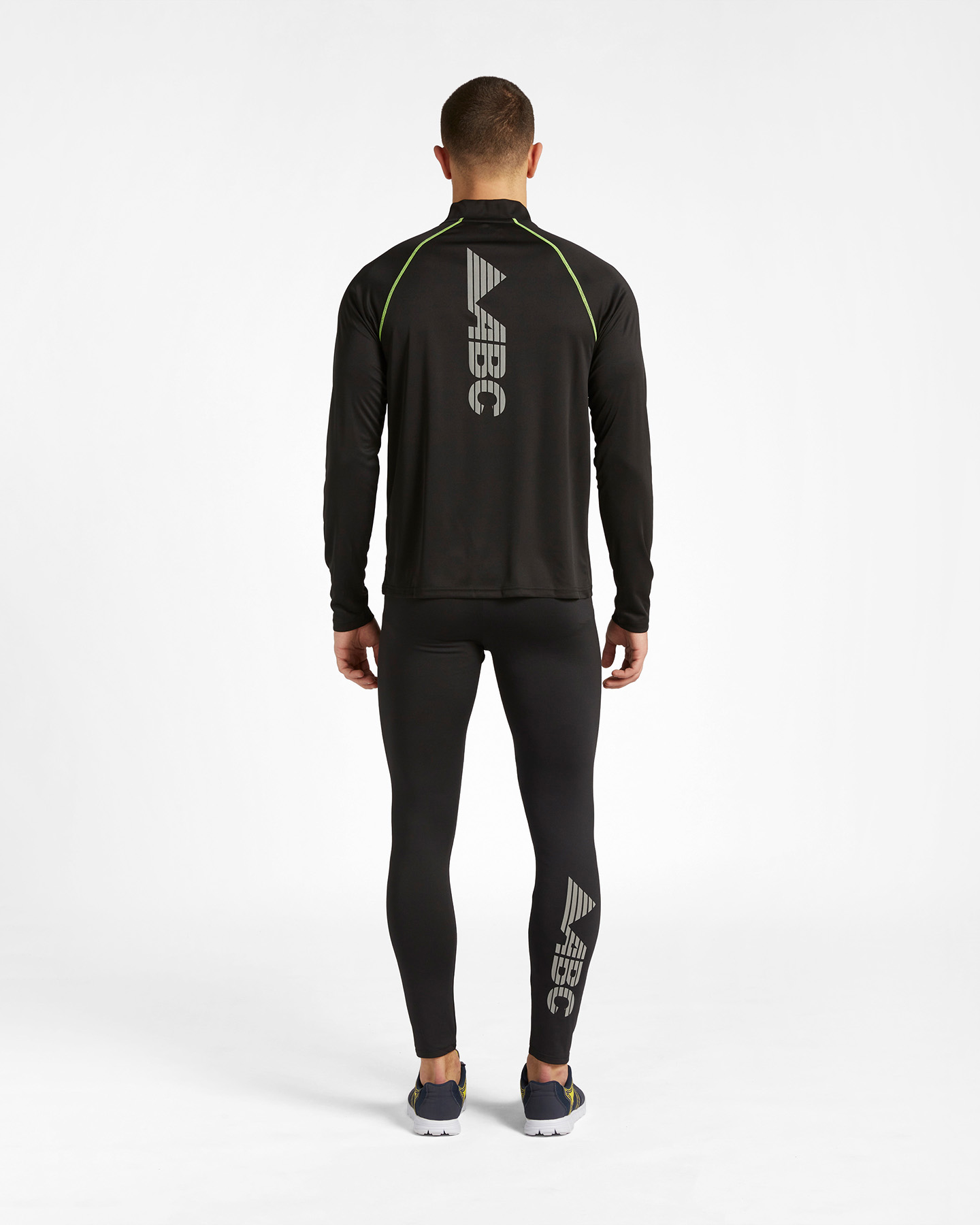 Maglia running ABC RUN LOVER M - Nero - 2 | Cisalfa Sport