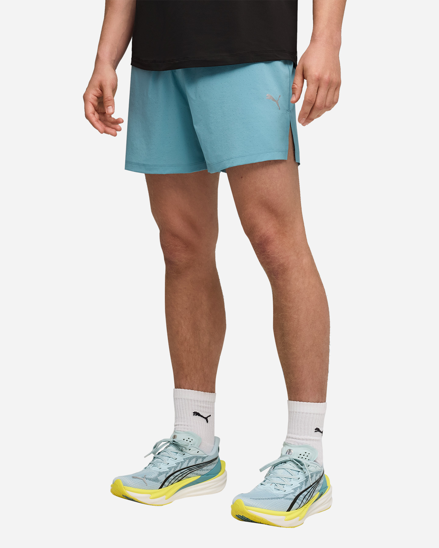 Short running PUMA DREAMRUN 5'' M - Verde - 2 | Cisalfa Sport