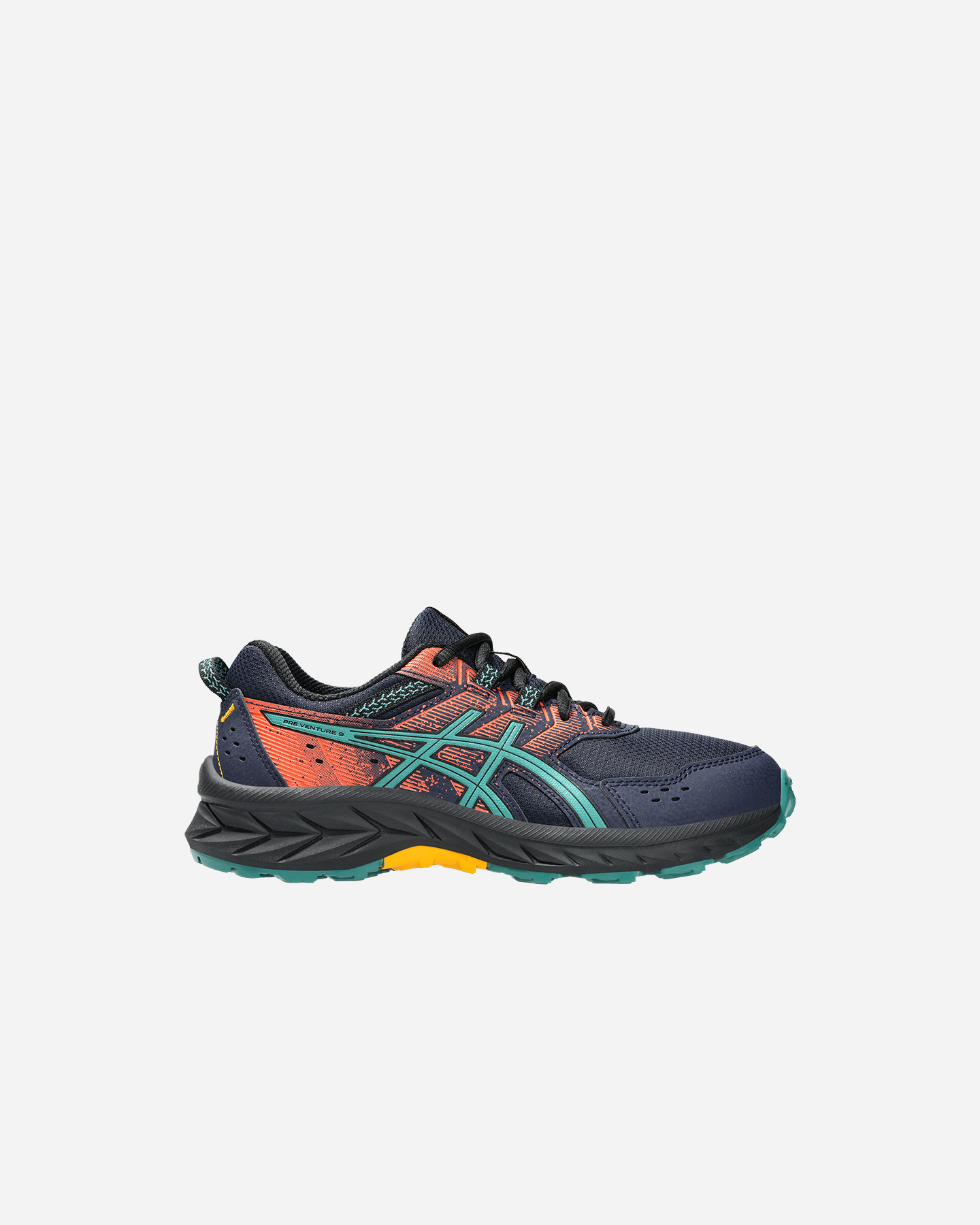 Scarpe trail ASICS VENTURE 9 JR - Blu Navy - 0 | Cisalfa Sport