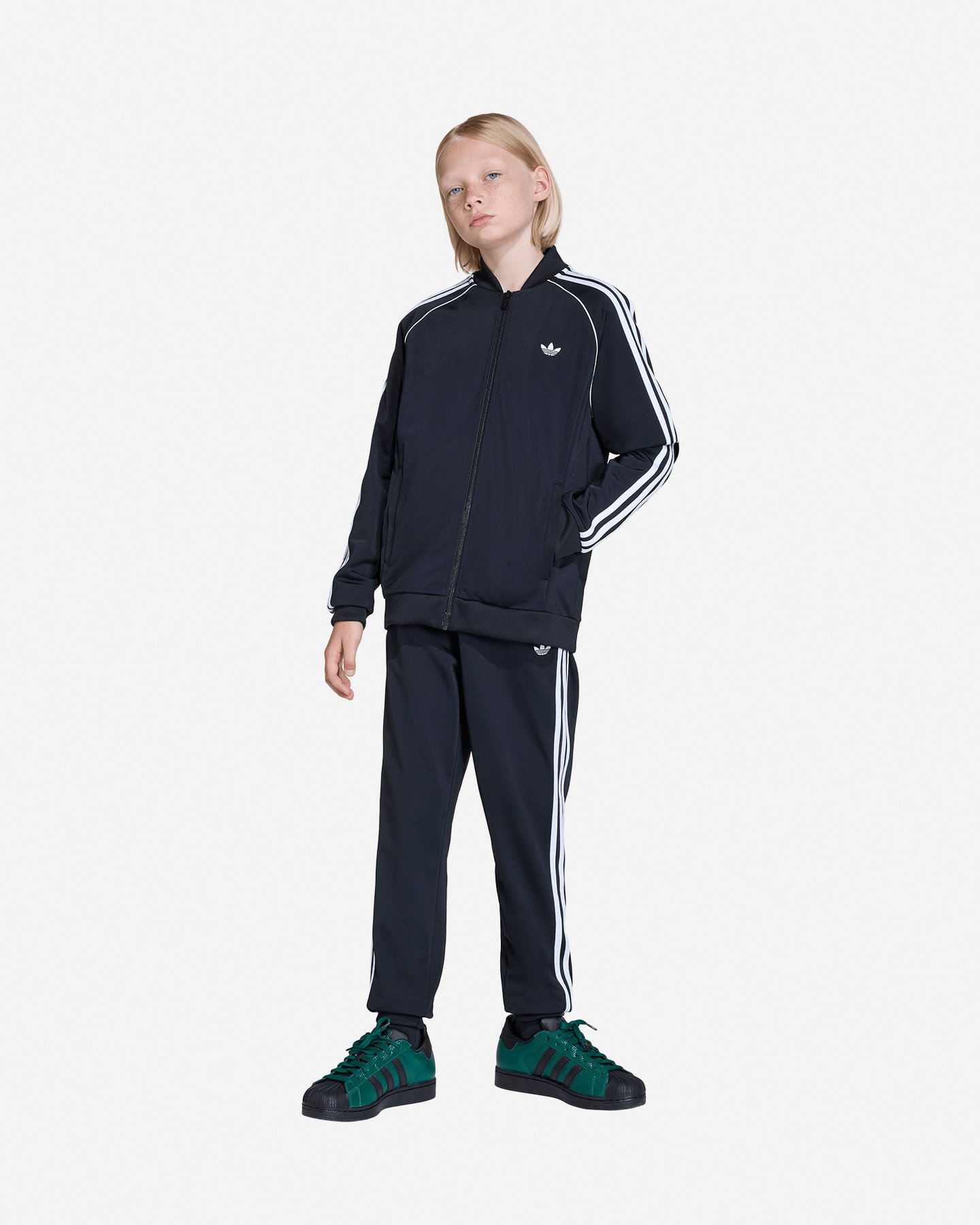 Felpa ADIDAS SST JR - Nero - 3 | Cisalfa Sport