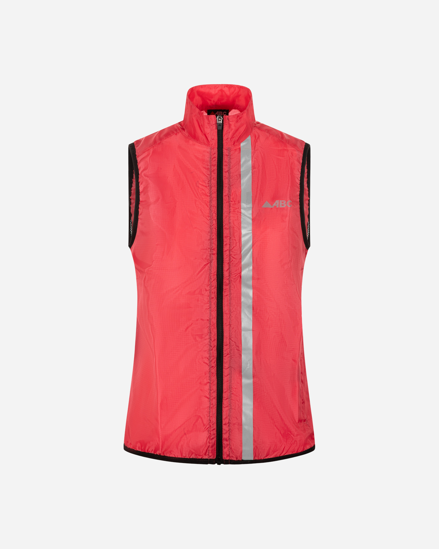 Giacca running ABC ESSENTIAL W - Rosso - 0 | Cisalfa Sport
