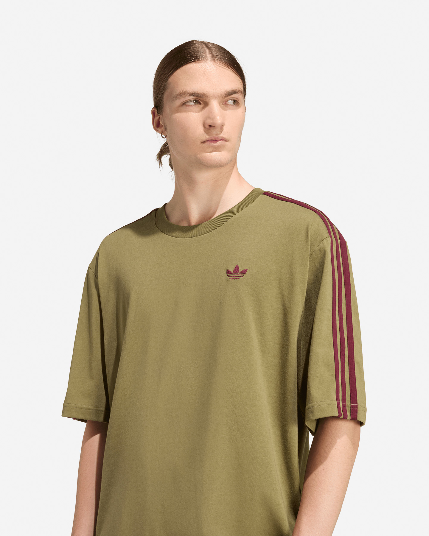 T-shirt ADIDAS ADICOLOR ORIGINALS 3STRIPES M - Verde - 4 | Cisalfa Sport