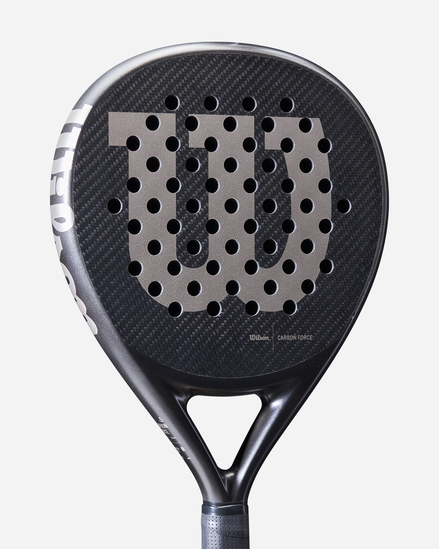 Racchetta padel intermedia WILSON CARBON FORCE LT PADEL  - Nero - 4 | Cisalfa Sport
