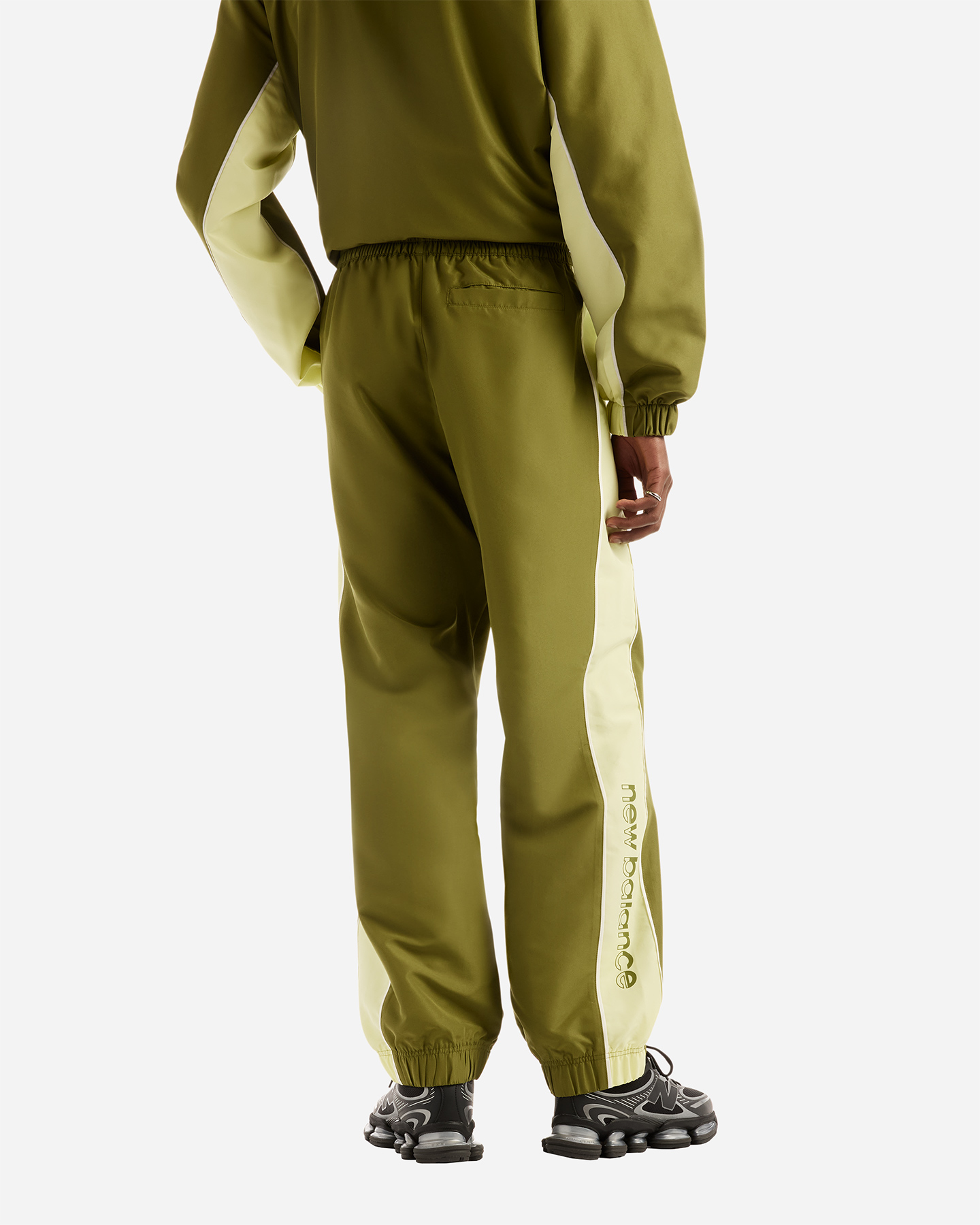 Pantalone training NEW BALANCE TRACKSIDE M - Verde - 1 | Cisalfa Sport