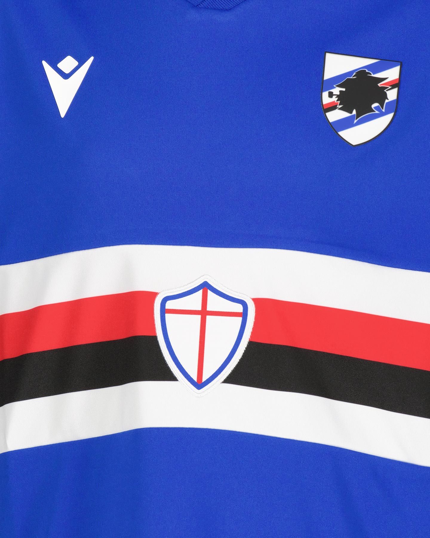 Maglia calcio ufficiale MACRON SAMPDORIA HOME 22-23 JR - 2 | Cisalfa Sport