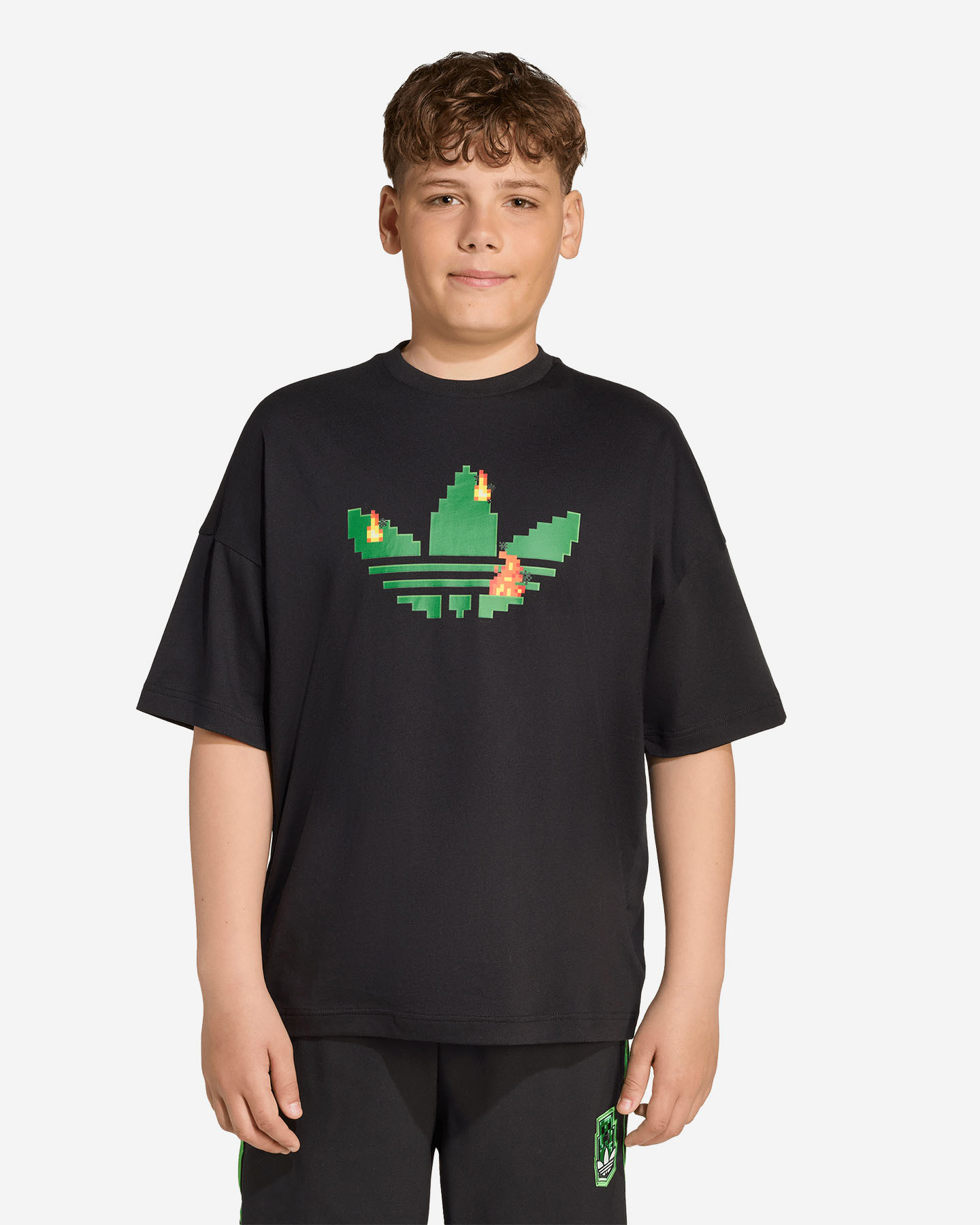 T-shirt ADIDAS PIXEL JR - Nero - 1 | Cisalfa Sport