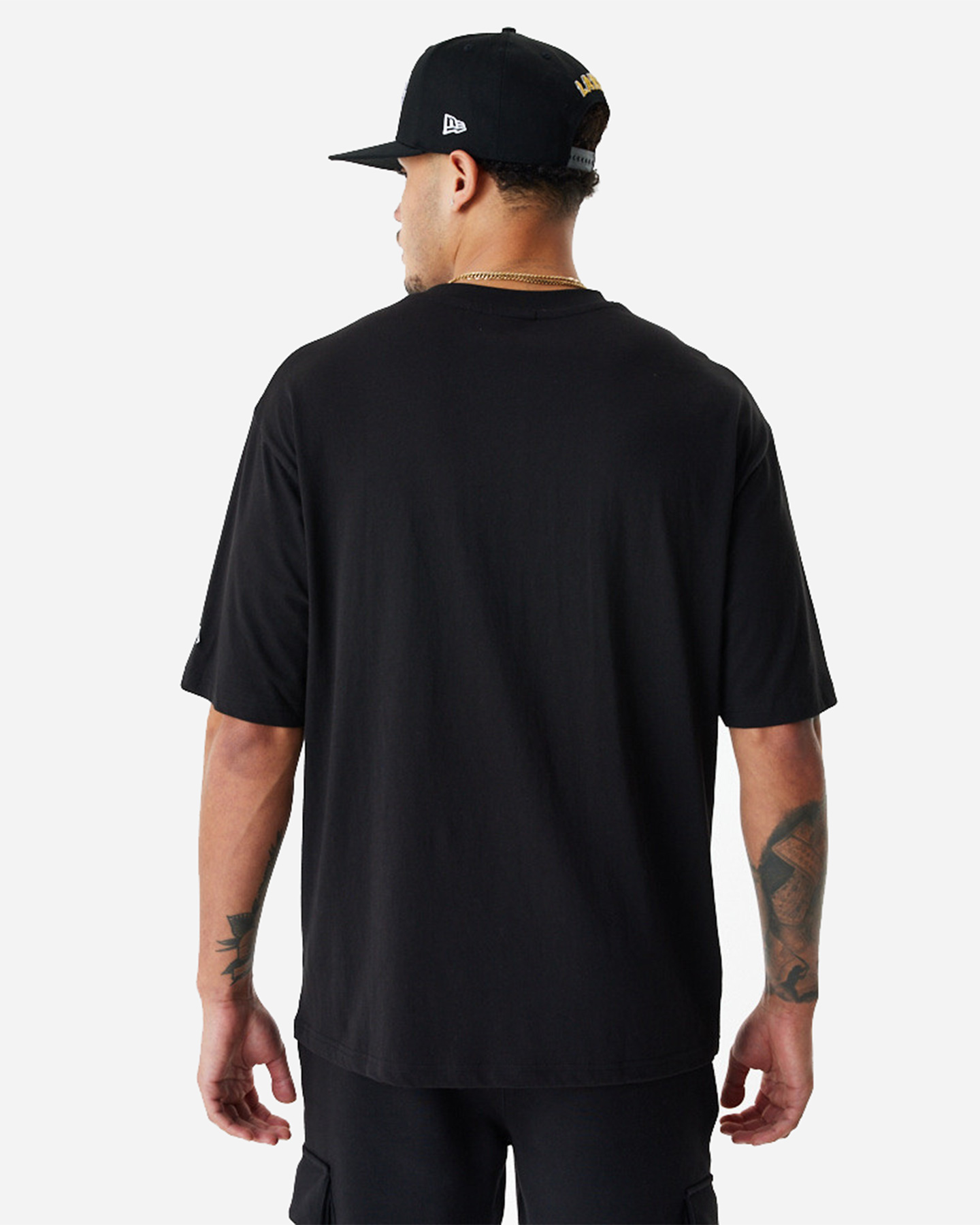 T-shirt NEW ERA TEAM SCRIPT GOLD LOS ANGELES LAKERS M - Nero - 1 | Cisalfa Sport