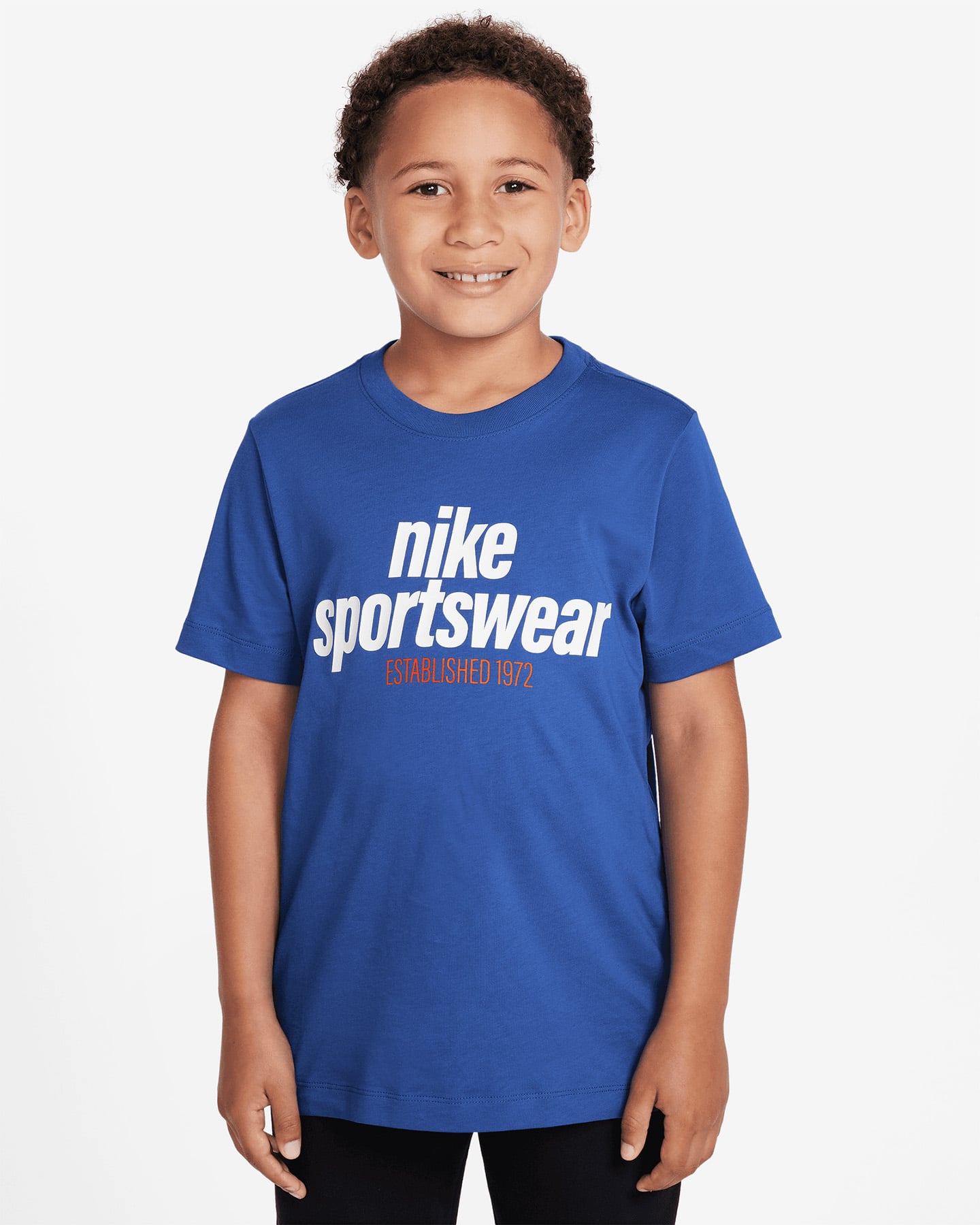 Nike Eighties Jr - T-shirt - Blu Royal