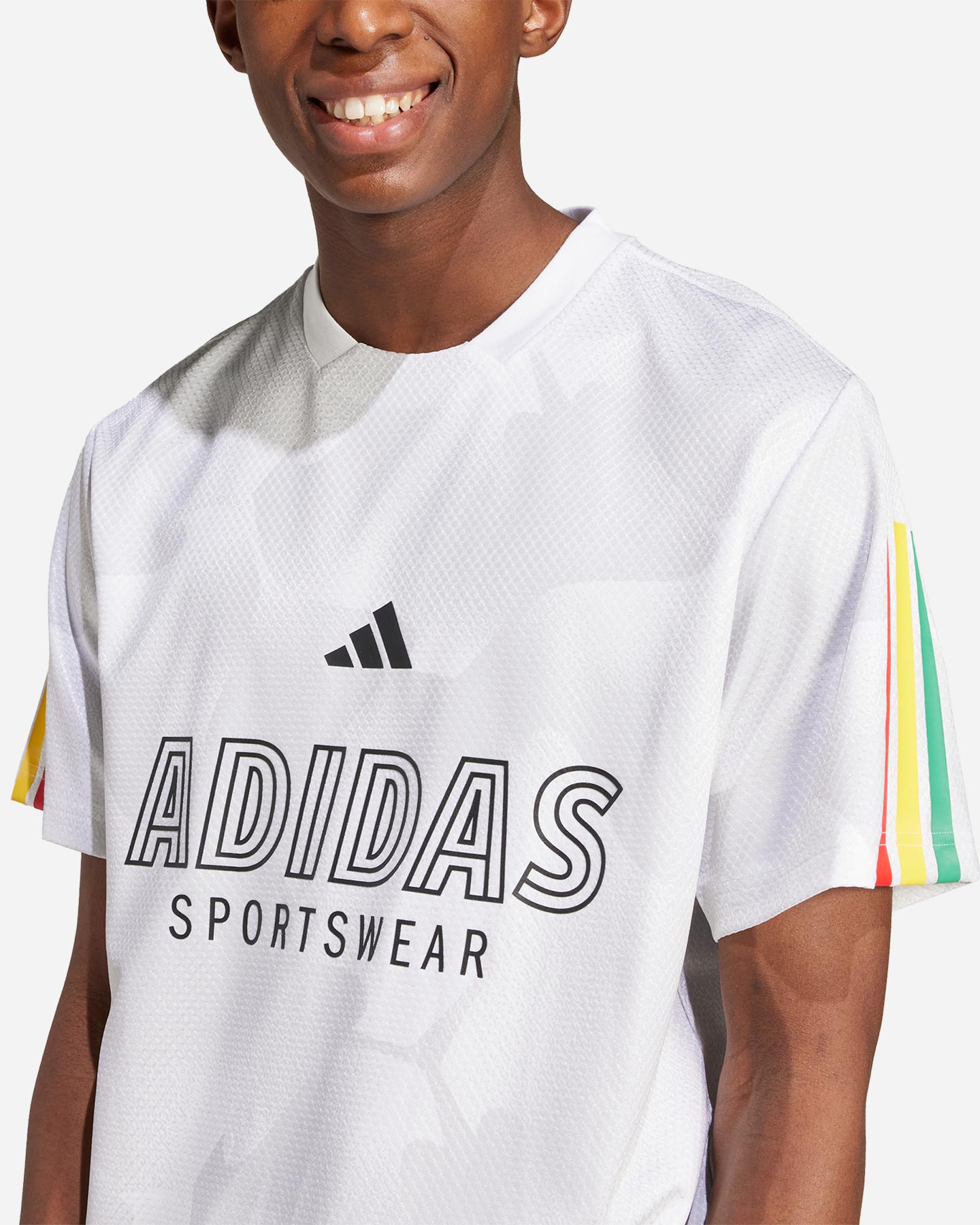 T-shirt ADIDAS TIRO M - Bianco - 4 | Cisalfa Sport