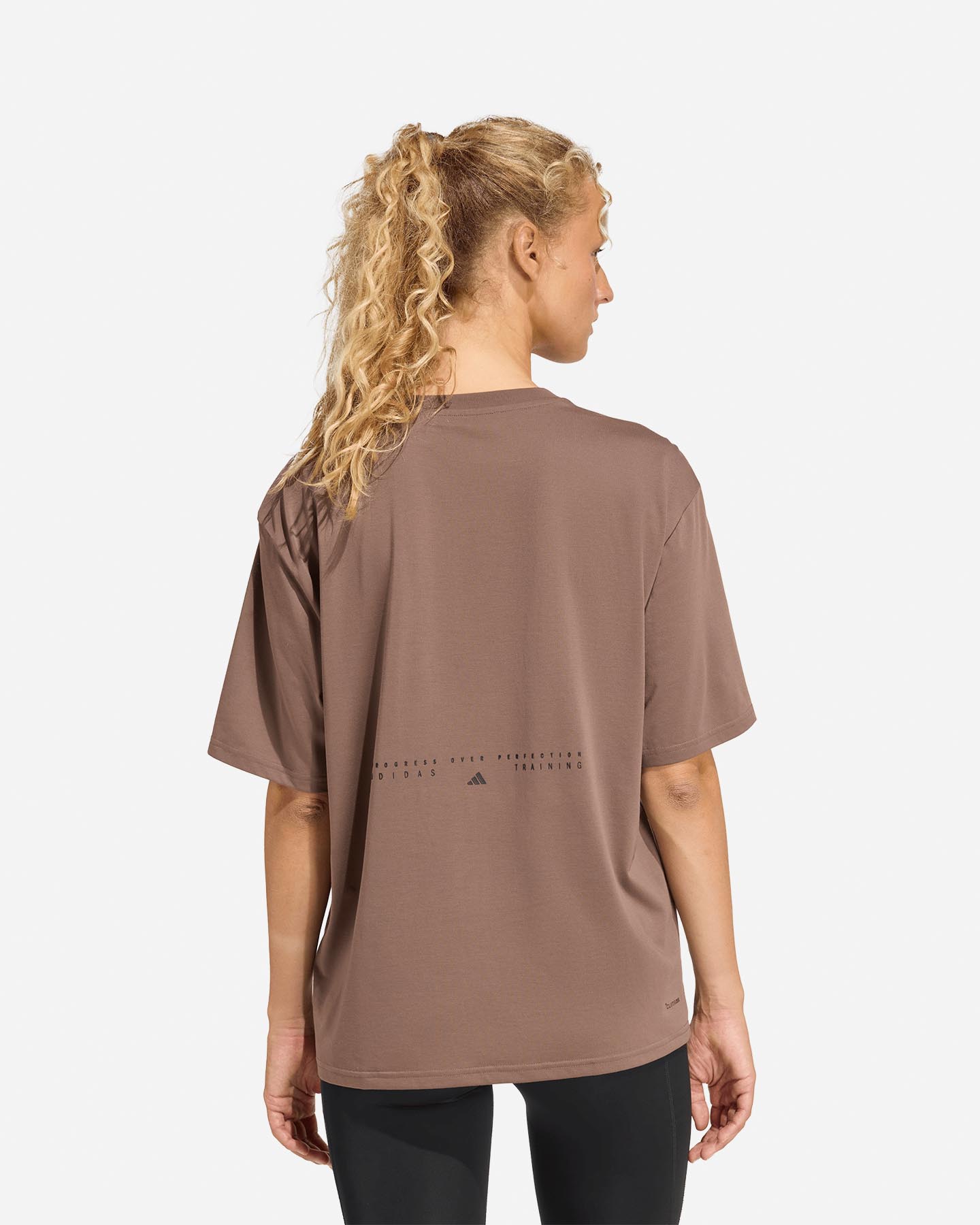 T-shirt training ADIDAS ANIMAL TRAINING GEPHIC W - Marrone - 2 | Cisalfa Sport