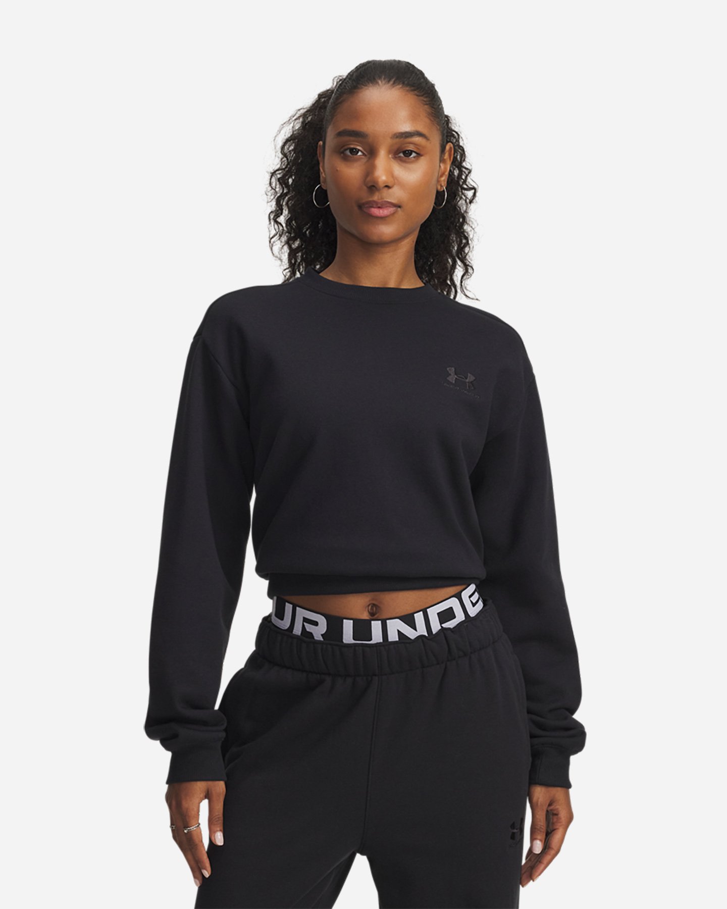 Felpa UNDER ARMOUR ICON VIDA W - Nero - 0 | Cisalfa Sport