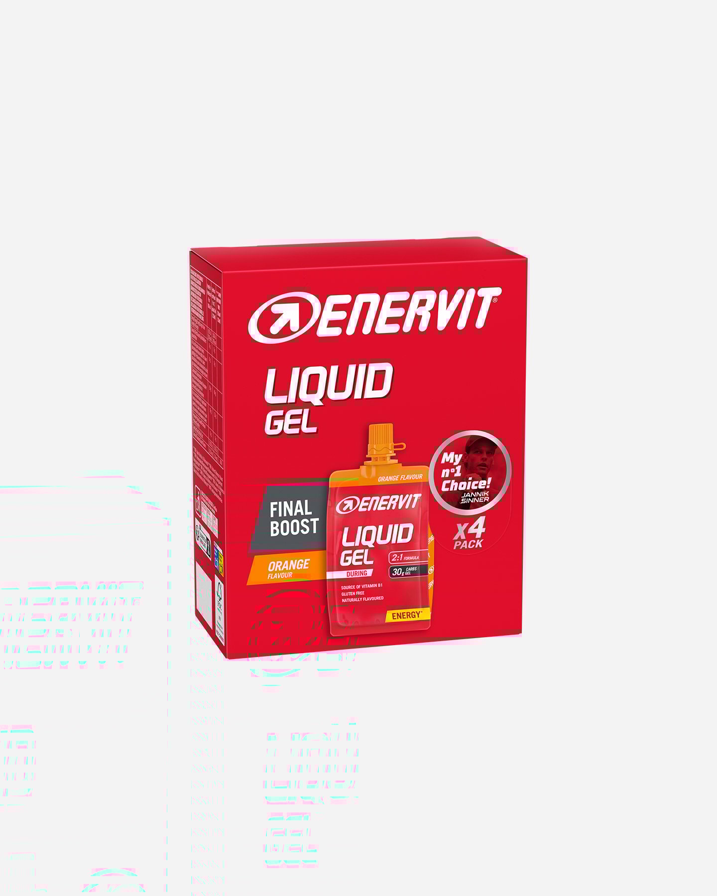 Energetico ENERVIT LIQUID GEL ARANCIA 4 PACK 60 ML  - Color mix - 0 | Cisalfa Sport