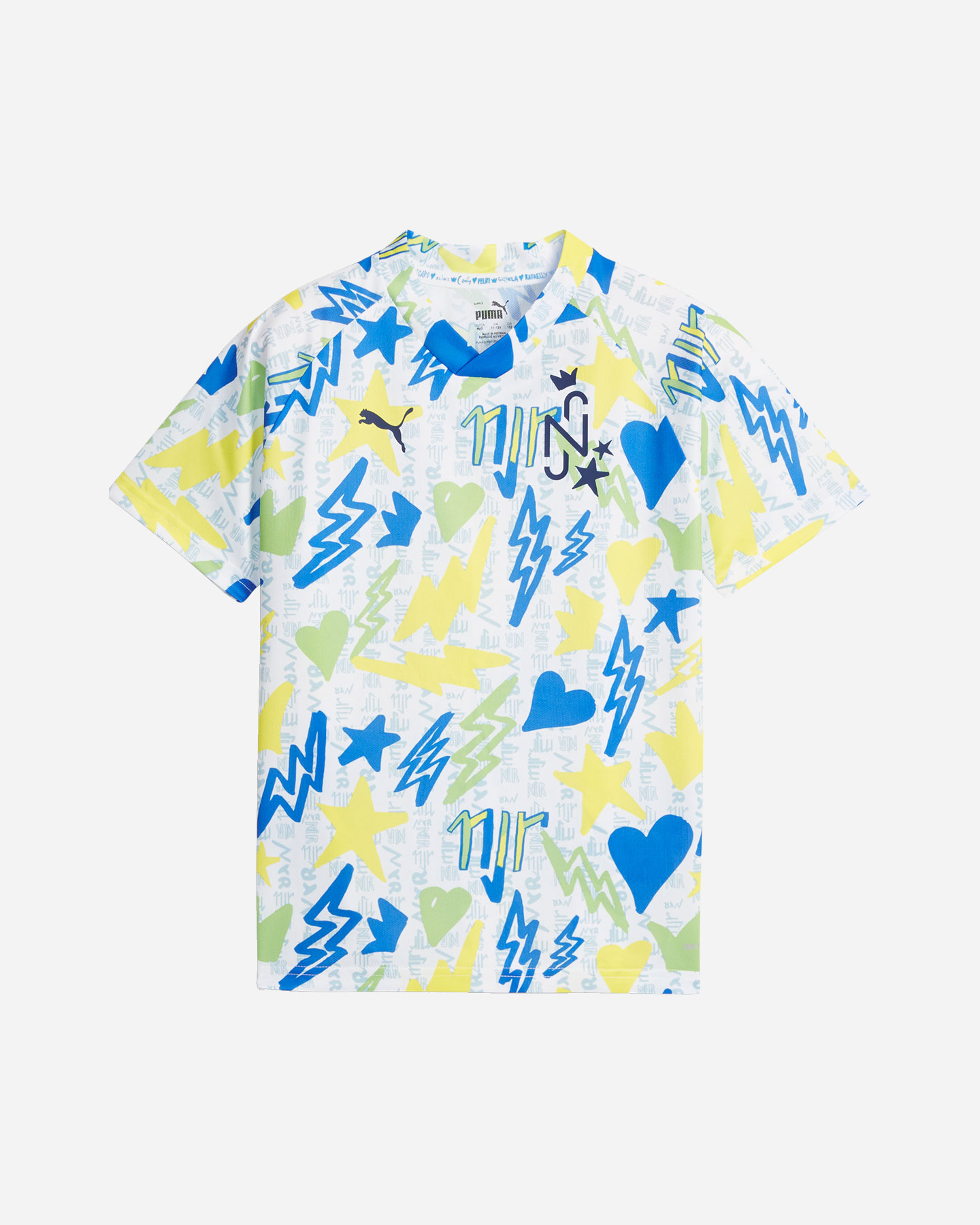 Maglia calcio PUMA NEYMAR JR JR - Bianco - 0 | Cisalfa Sport