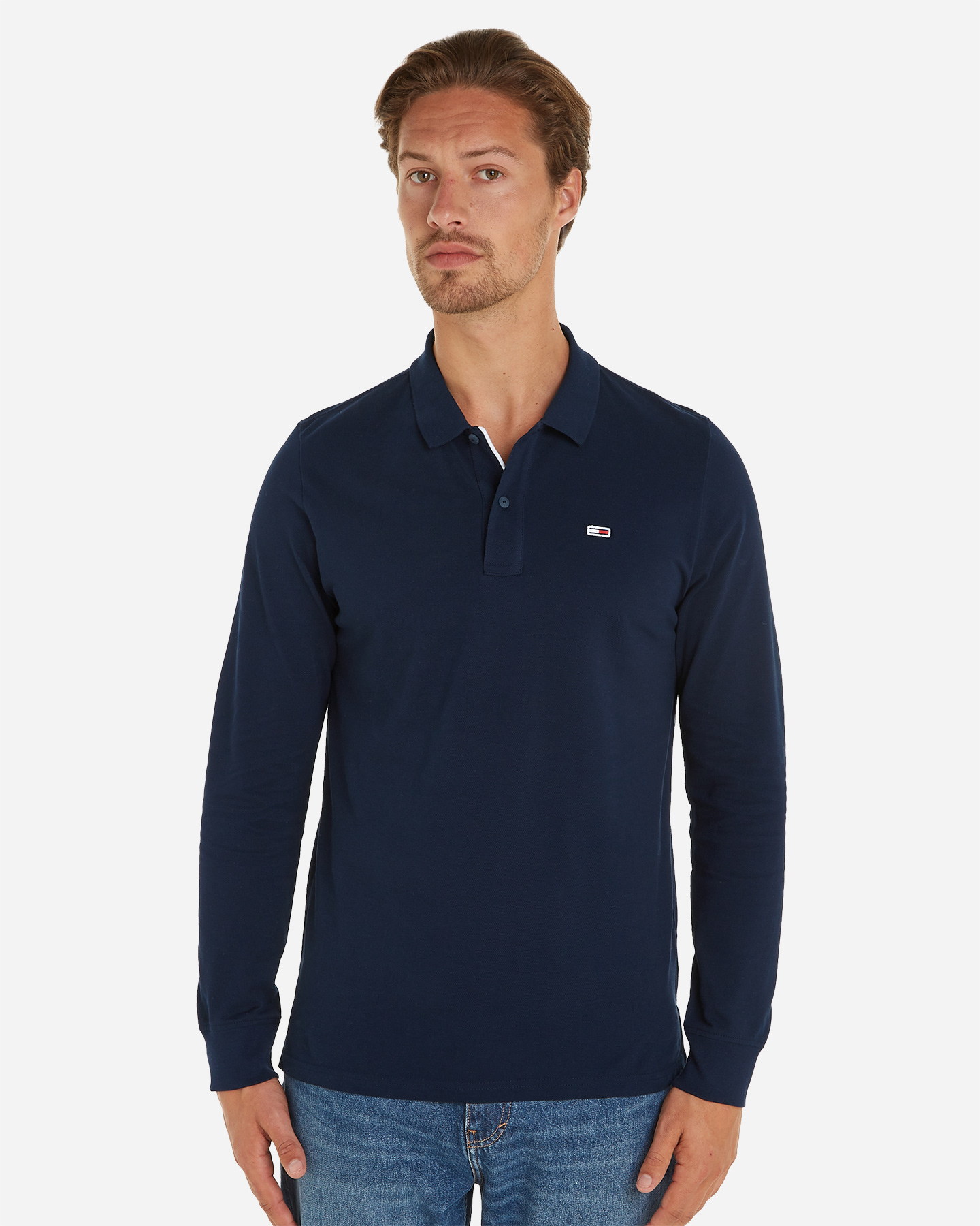 Polo TOMMY HILFIGER SMALL FLAG M - Blu - 2 | Cisalfa Sport