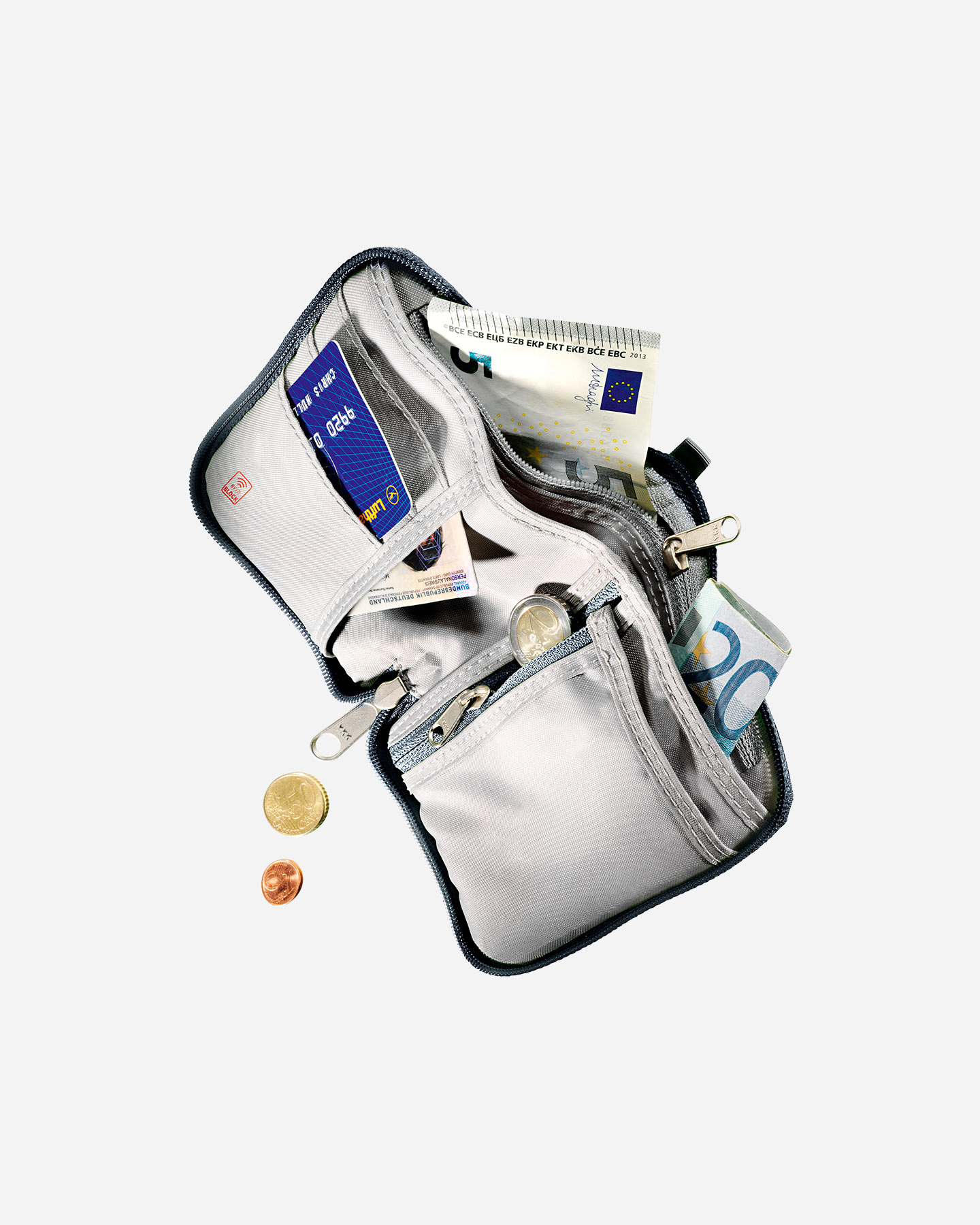 Accessorio outdoor DEUTER ZIP WALLET  - Nero - 1 | Cisalfa Sport