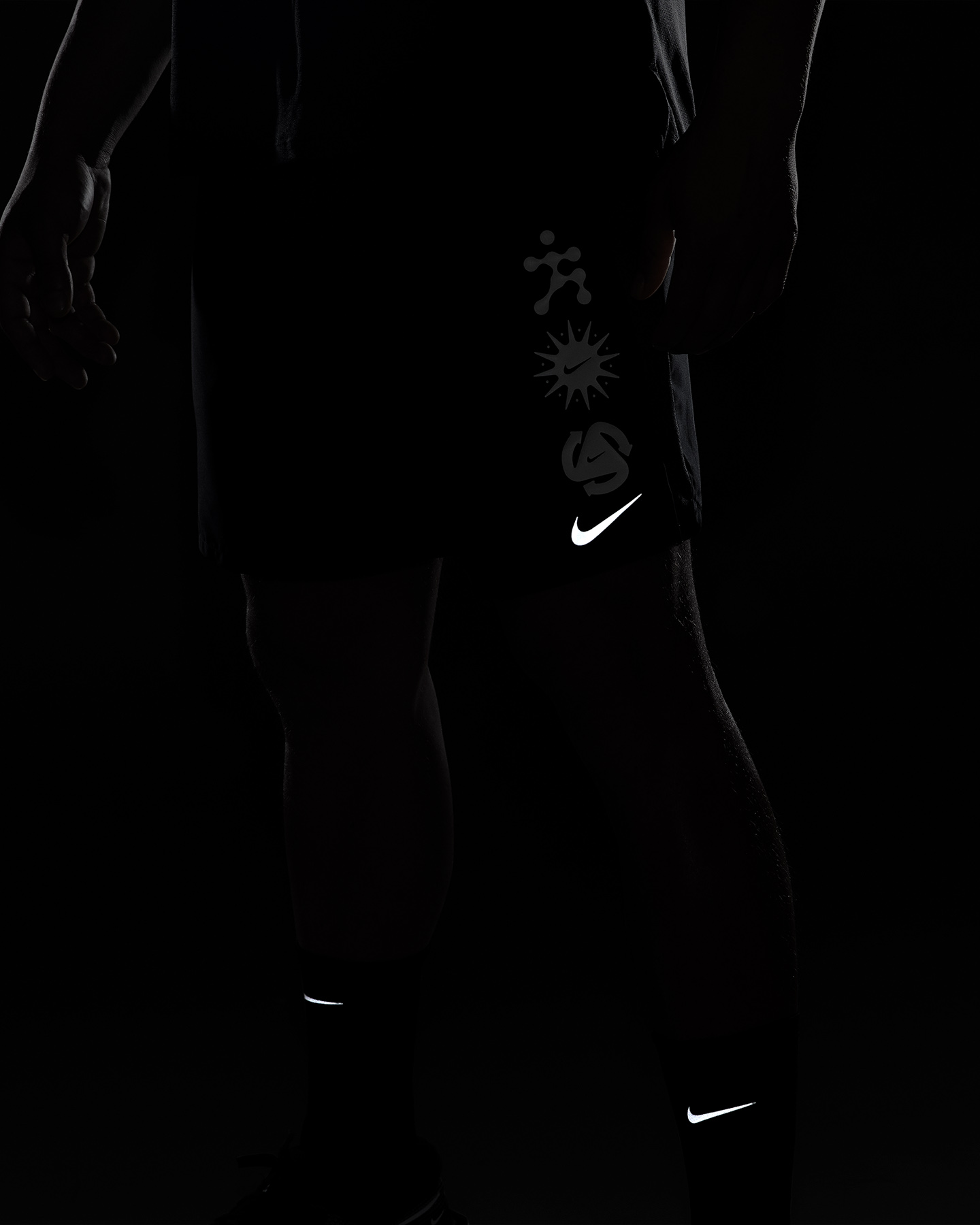 Short running NIKE DRI FIT CHALLENGER WILD RUN 7" GX M - Nero - 4 | Cisalfa Sport