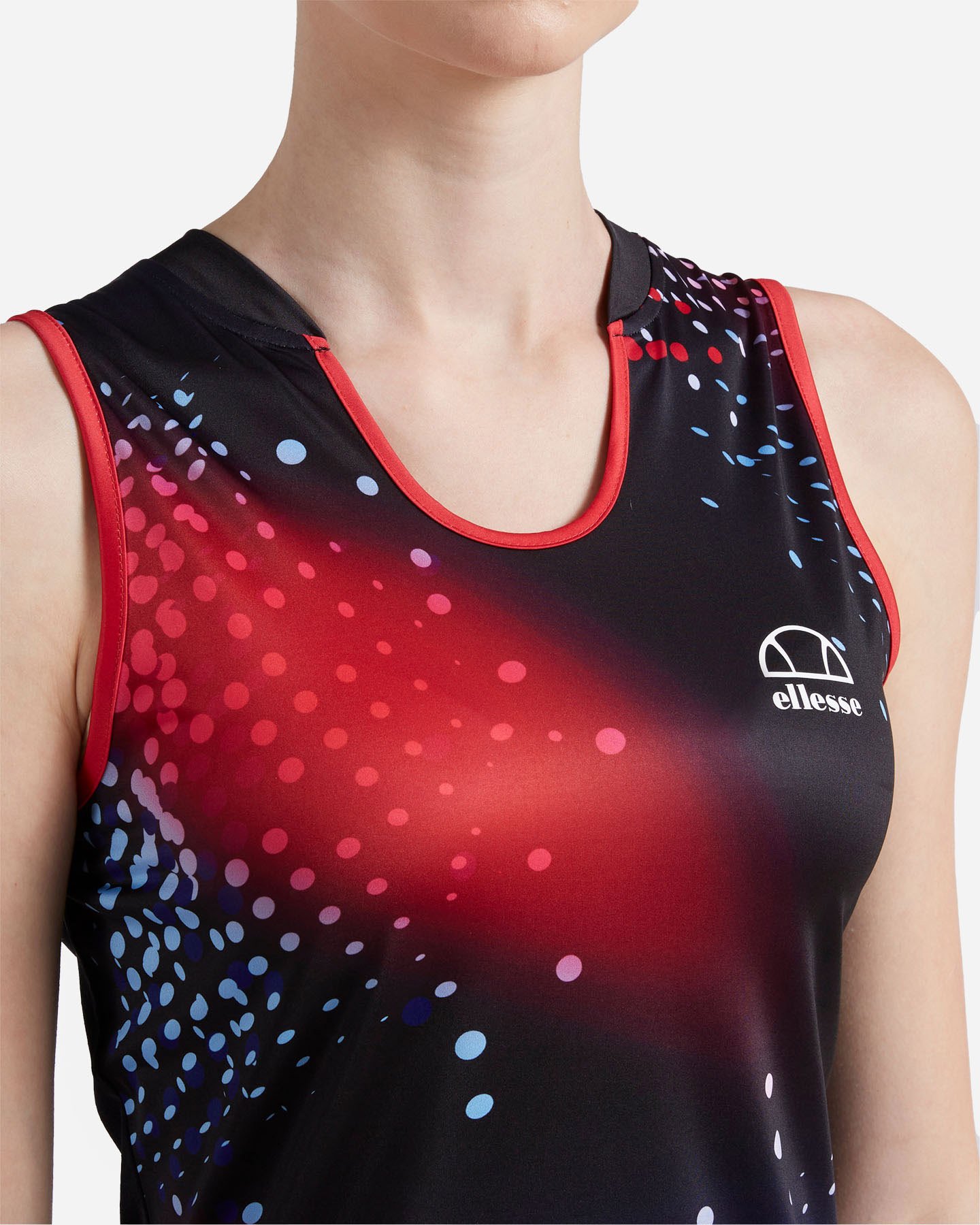 T-shirt tennis ELLESSE BOUNCE W - Nero - 4 | Cisalfa Sport