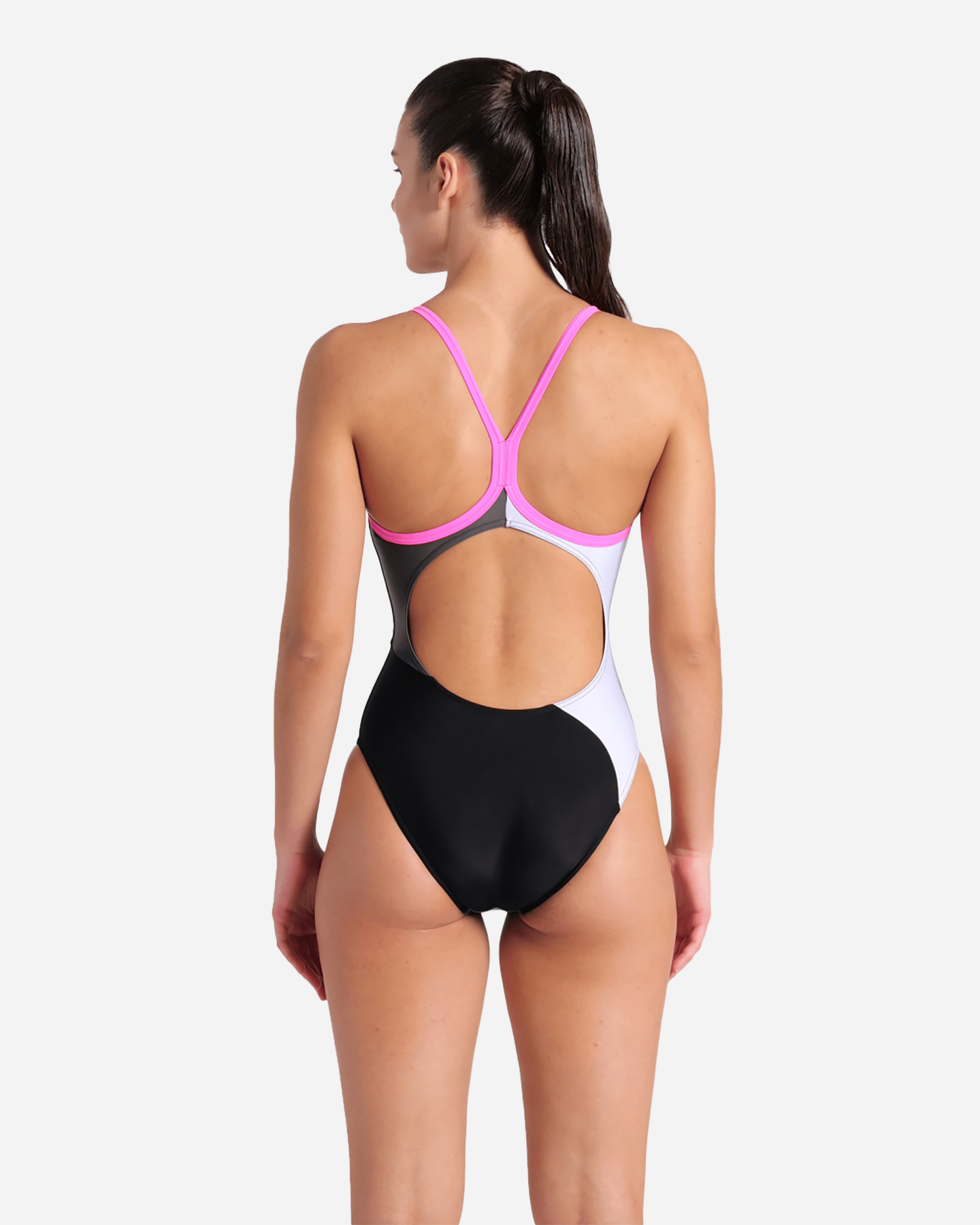 Costume piscina ARENA MIULTI SLICES W - Nero - 1 | Cisalfa Sport