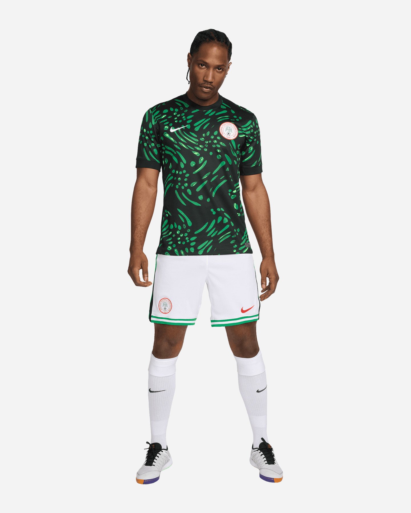 Maglia calcio ufficiale NIKE DRI FIT NIGERIA AWAY 23-24 M - Nero - 4 | Cisalfa Sport
