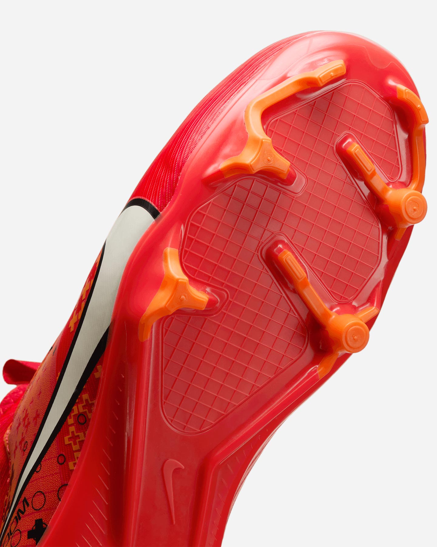 Scarpe calcio NIKE ZOOM SUPERFLY 9 ACADEMY MDS FG JR - Rosso - 5 | Cisalfa Sport