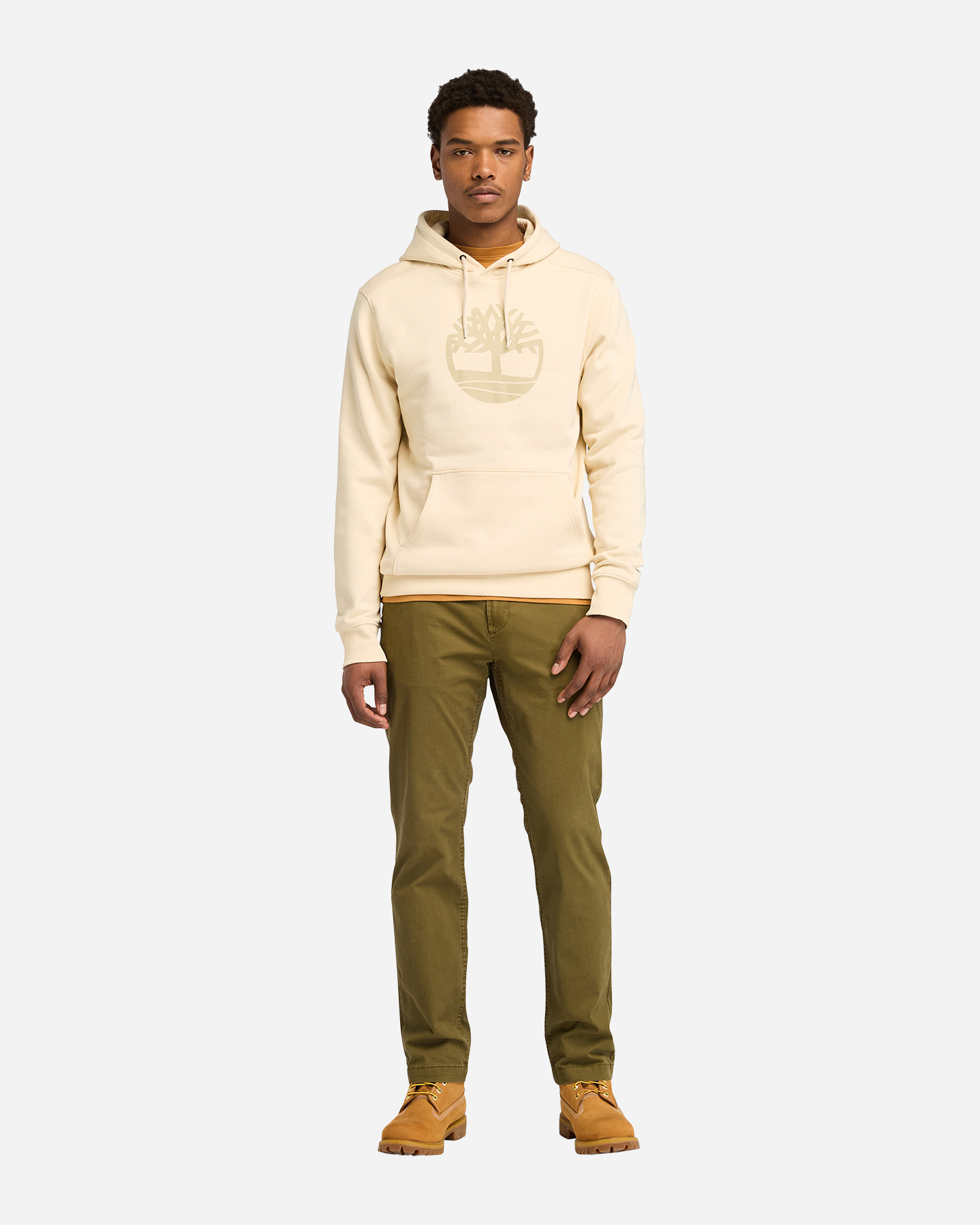 Felpa TIMBERLAND TREE LOGO M - Bianco - 3 | Cisalfa Sport