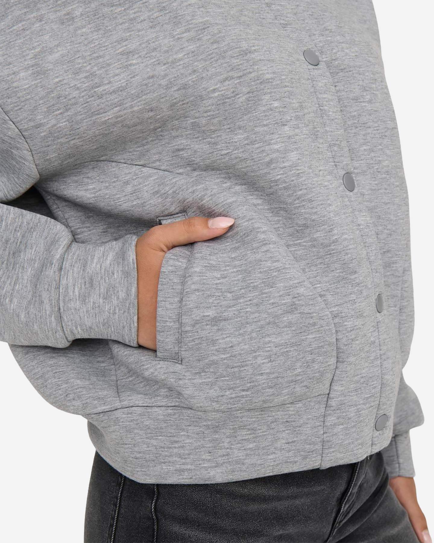 Felpa ONLY NAOMI W - Grigio - 5 | Cisalfa Sport