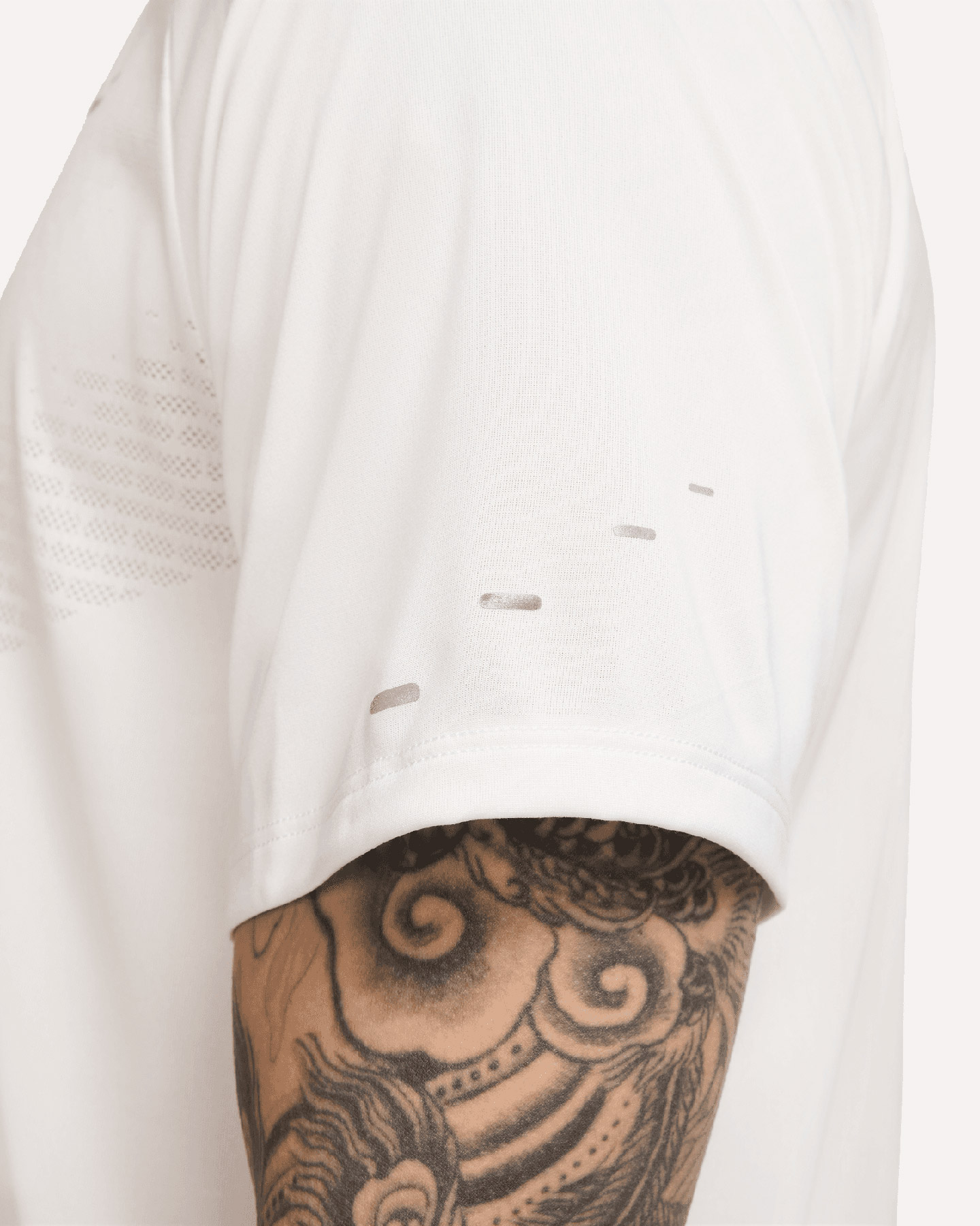 T-shirt running NIKE STRIDE M - Giallo - 3 | Cisalfa Sport