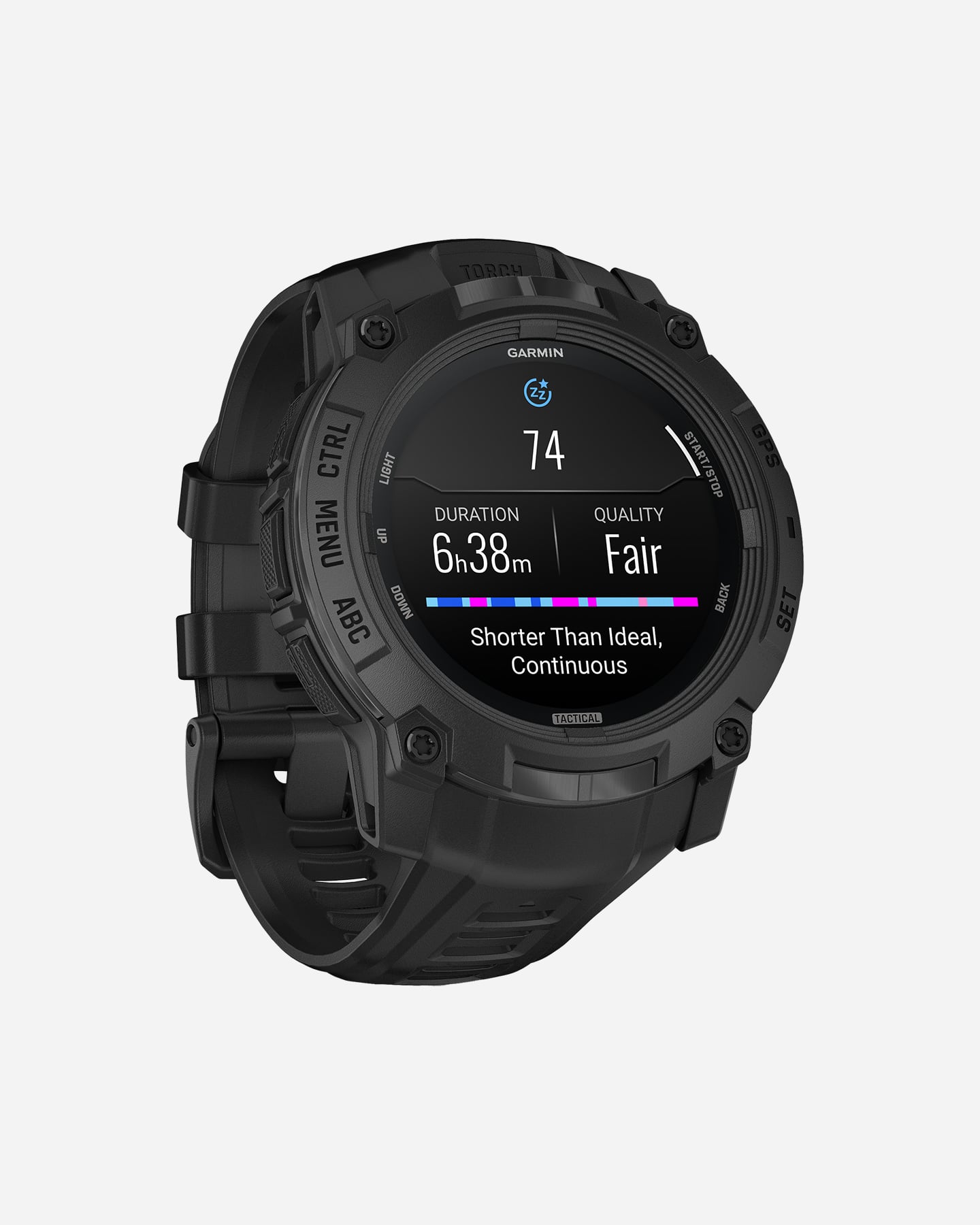 Orologio multifunzione GARMIN INSTINCT 3 TACTICAL 50 MM  - Nero - 3 | Cisalfa Sport