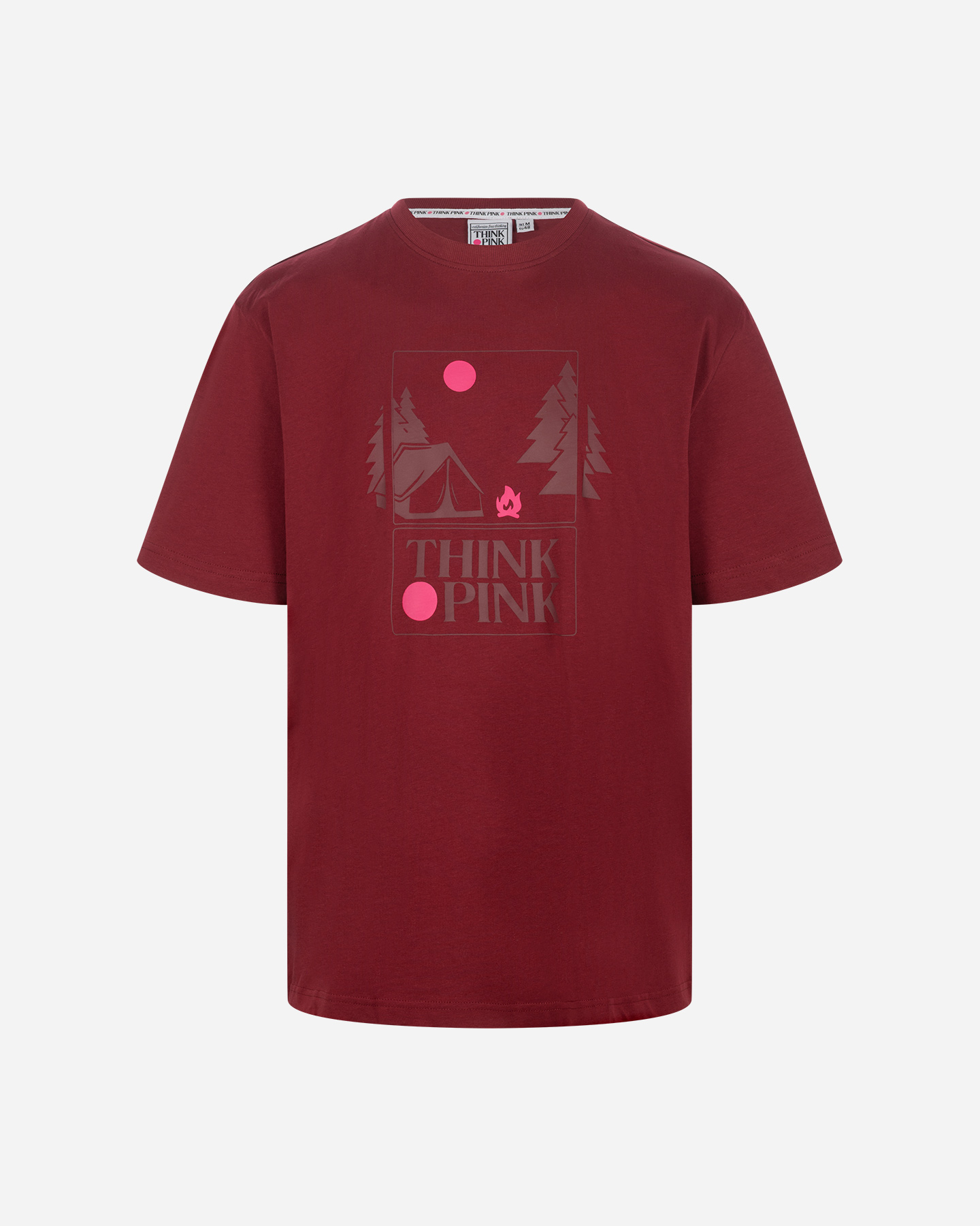 T-shirt THINK PINK GOPCORE M - Rosso - 0 | Cisalfa Sport