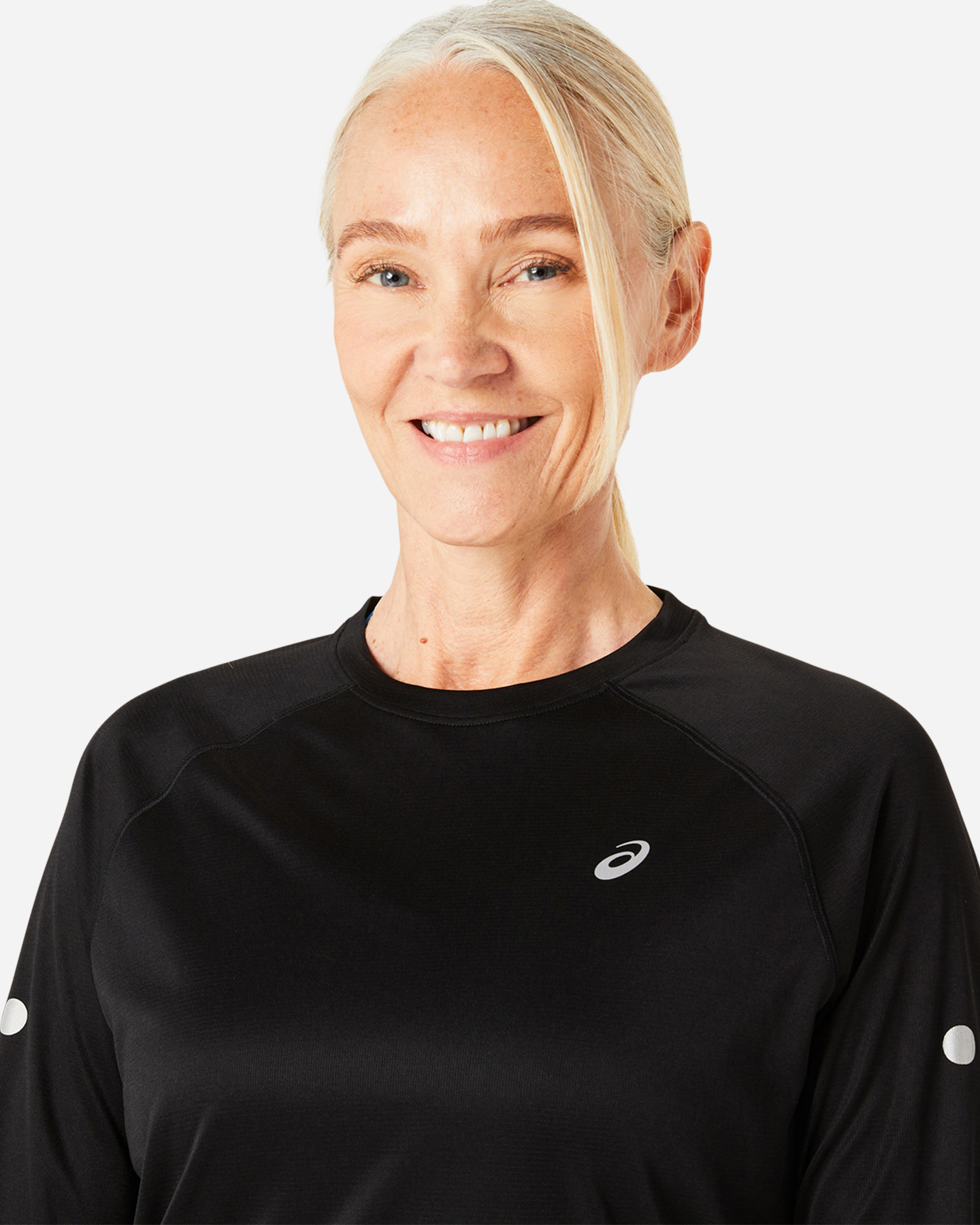 Maglia running ASICS ROAD LITE-SHOW W - Nero - 4 | Cisalfa Sport