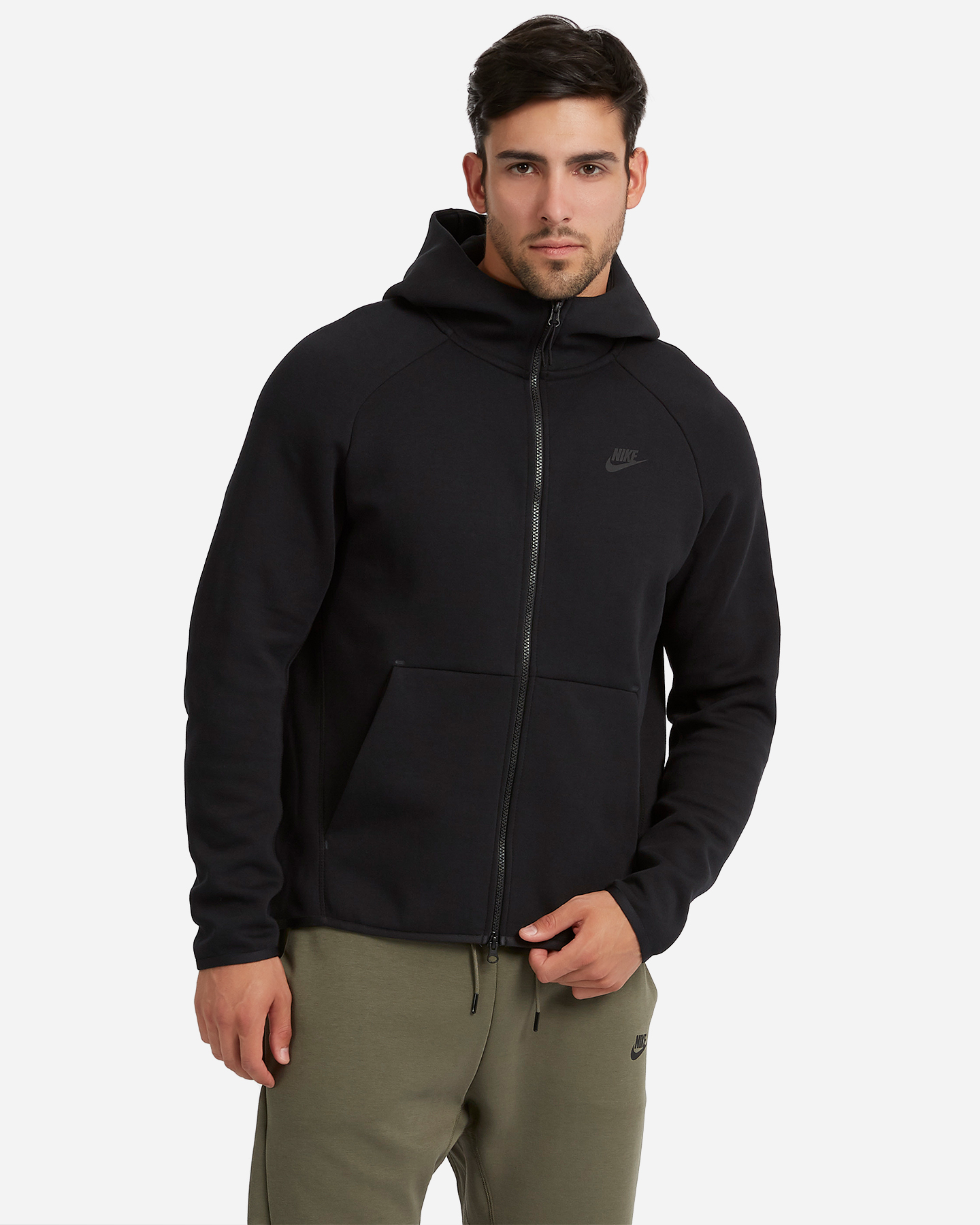 Felpa Nike Hoodie Fz Tech Fleece M 928483-010 | Cisalfa Sport