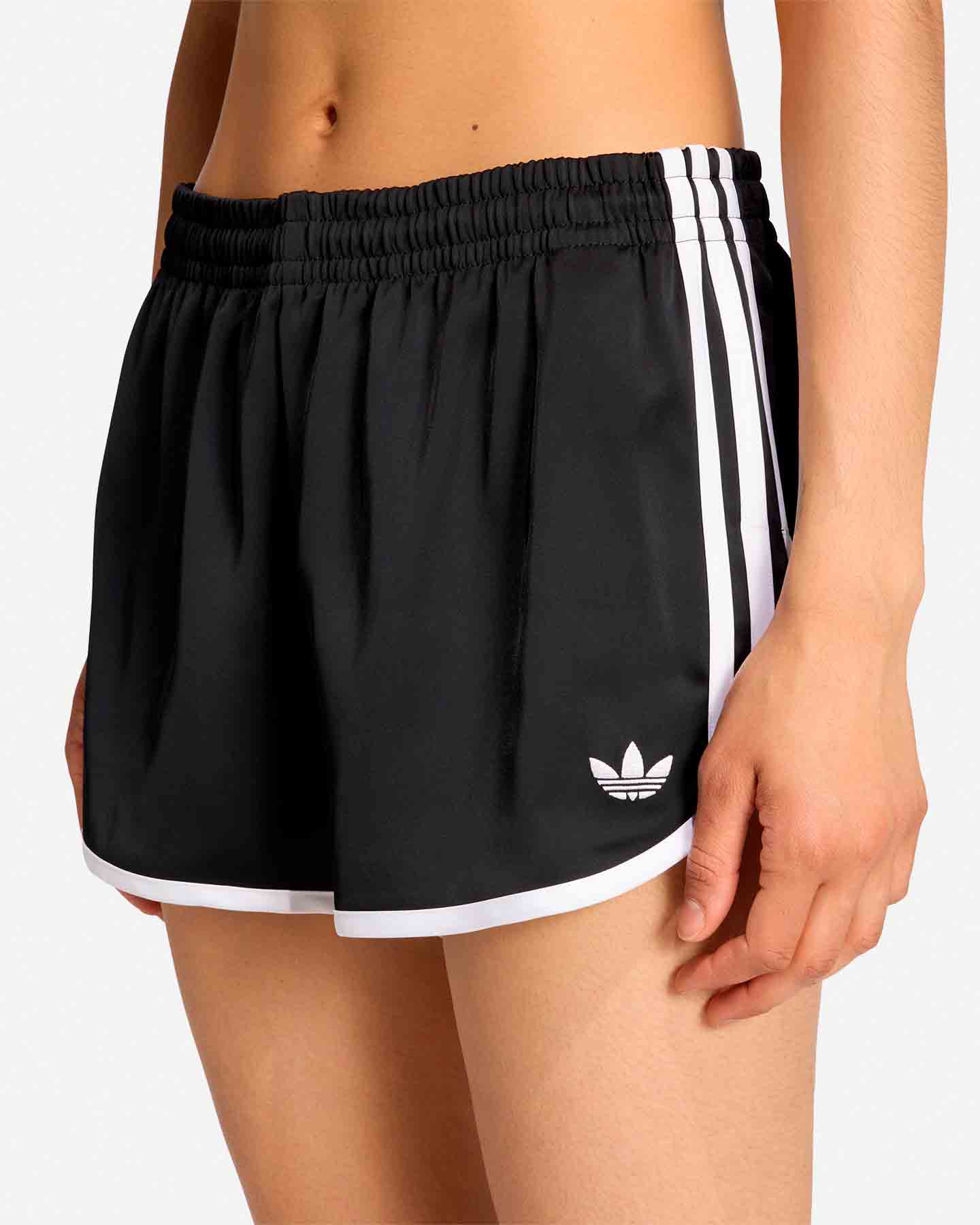 Pantaloncini ADIDAS 3STRIPES W - Nero - 4 | Cisalfa Sport