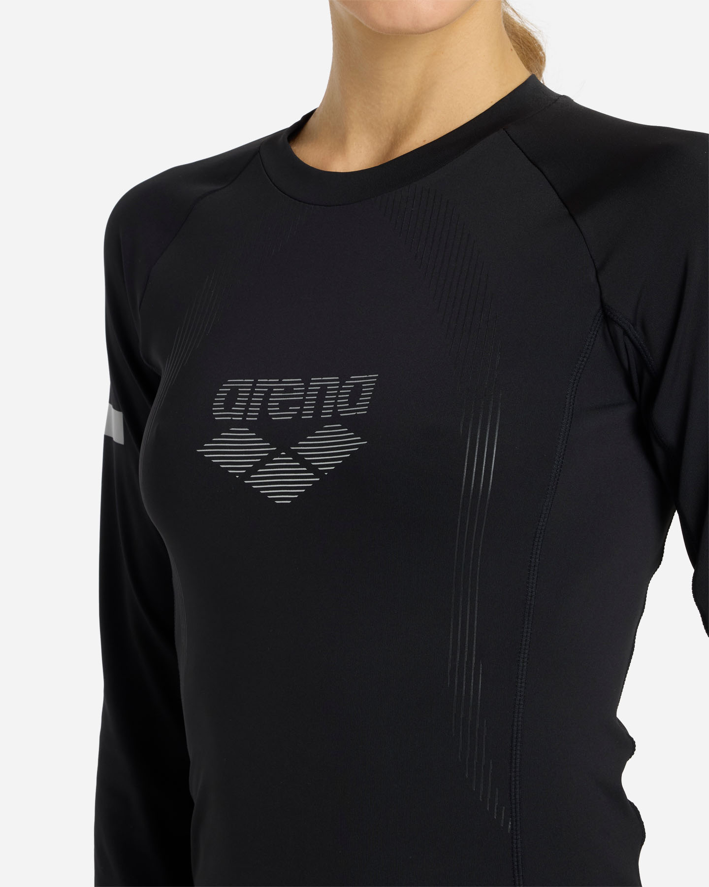 Maglia running ARENA RUNGEAR W - Nero - 5 | Cisalfa Sport