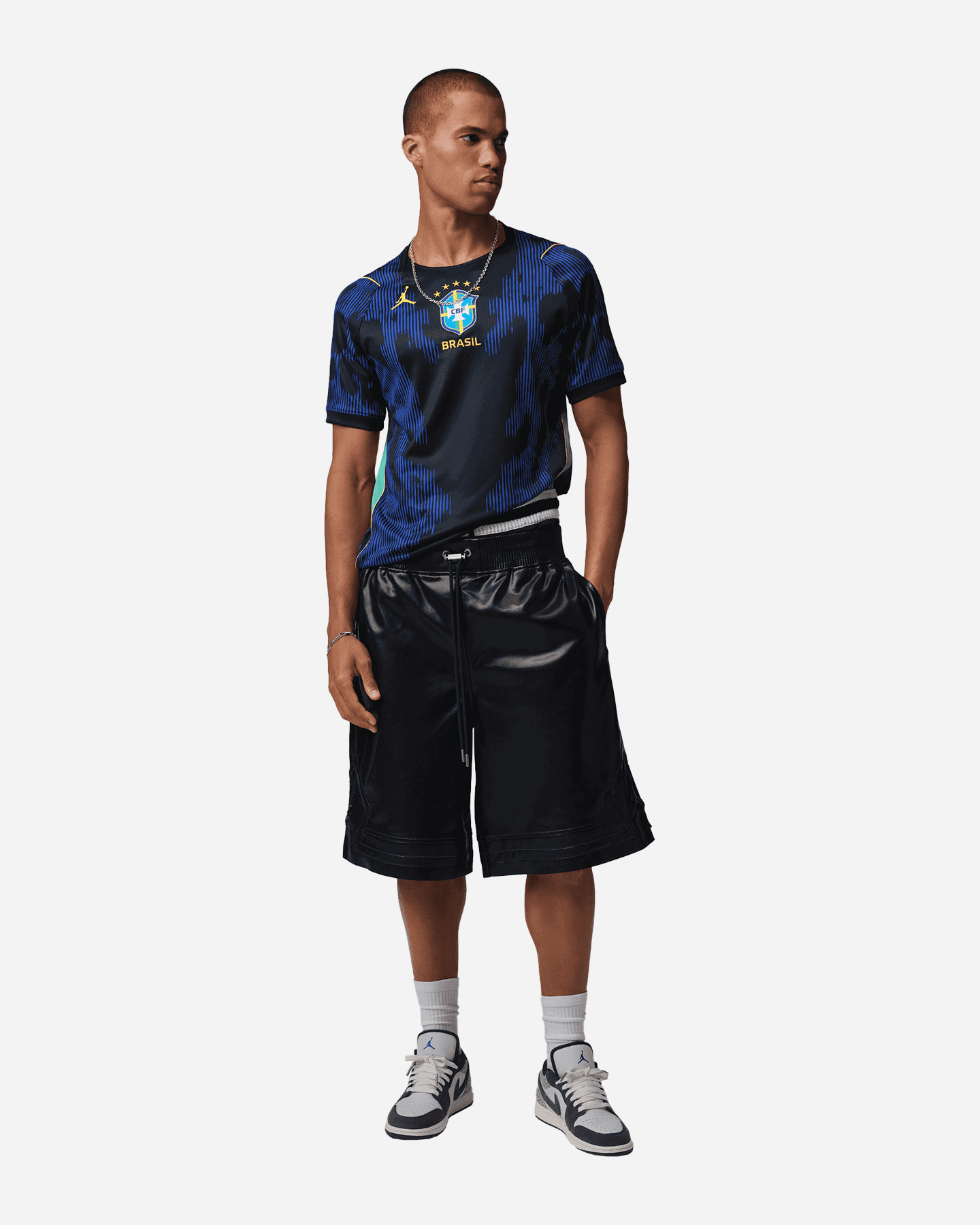 Maglia calcio ufficiale NIKE BRASILE AWAY 26 STADIUM M - Color mix - 3 | Cisalfa Sport