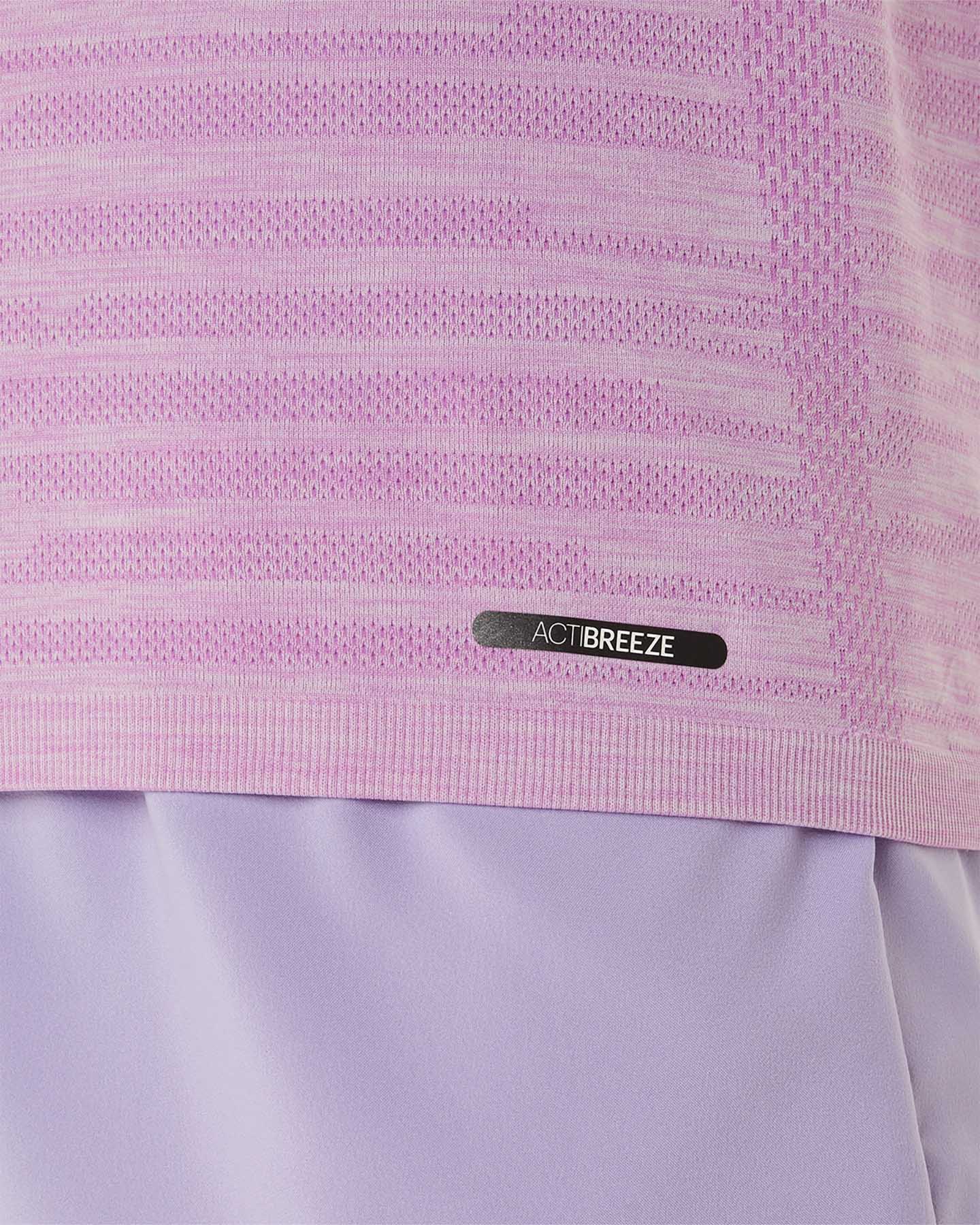 T-shirt running ASICS SEAMLESS W - Rosa - 5 | Cisalfa Sport