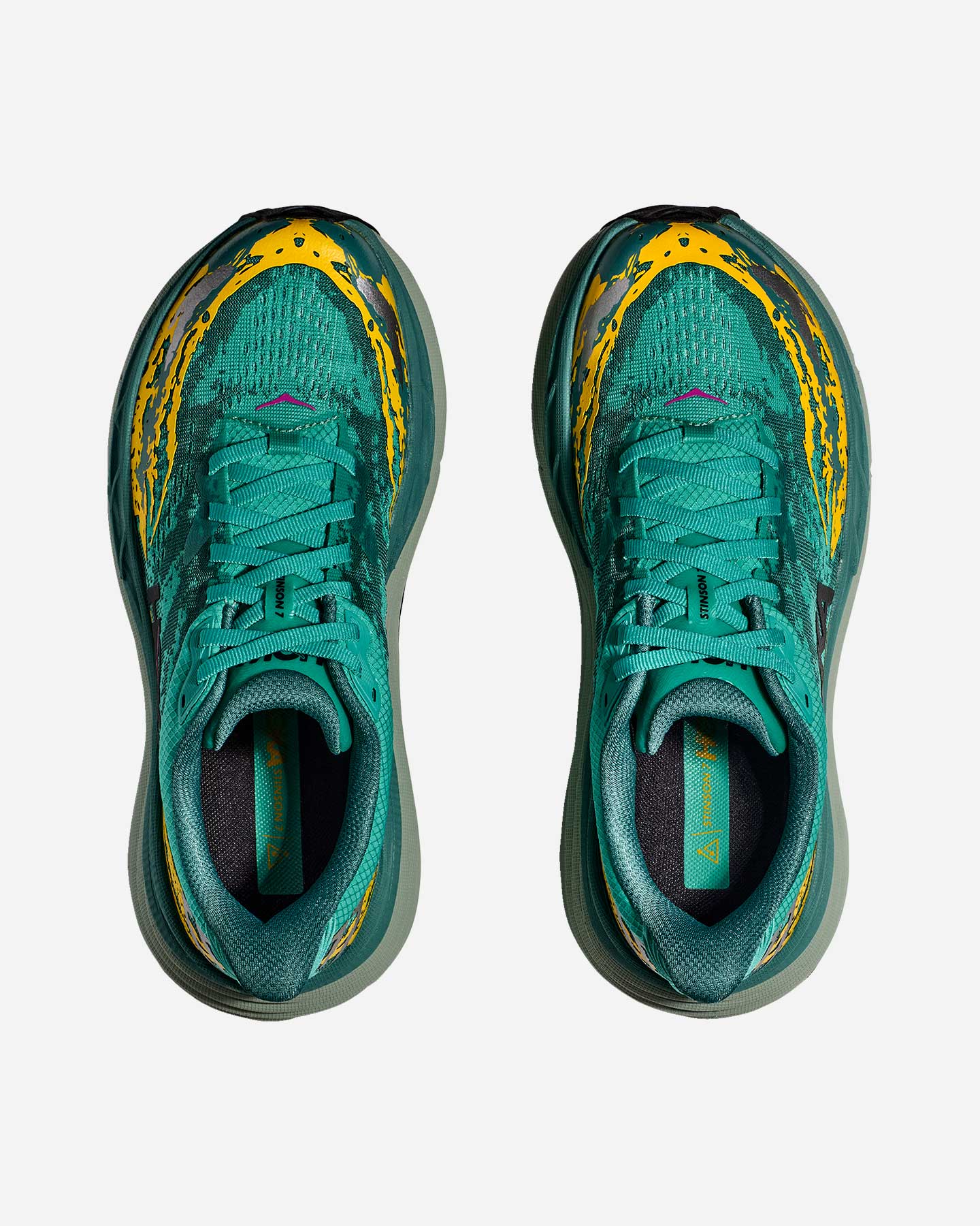 Scarpe trail HOKA STINSON 7 W - Verde - 3 | Cisalfa Sport
