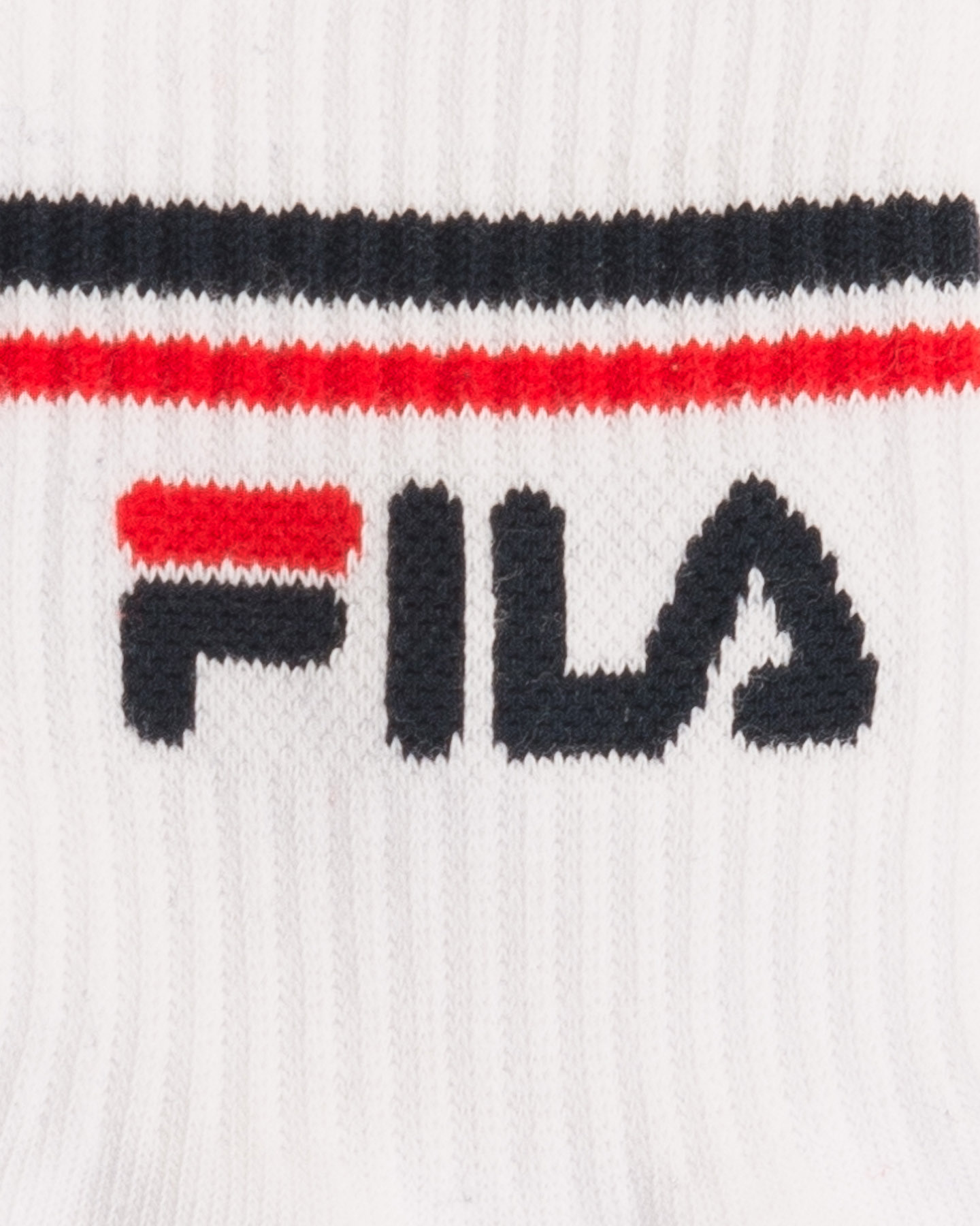 Calze FILA SET DA 3 QUARTER M - Bianco - 2 | Cisalfa Sport
